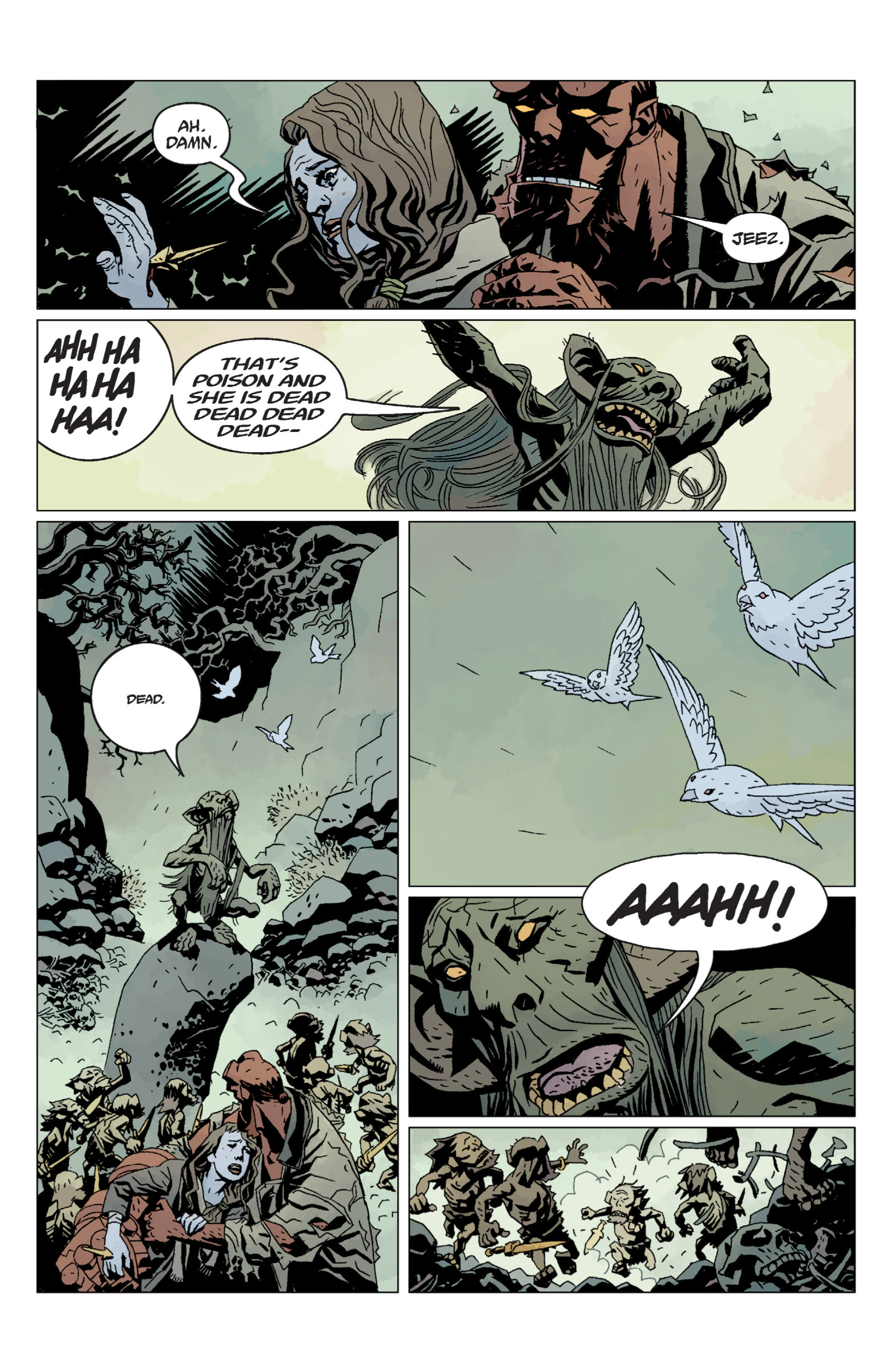 Read online Hellboy comic -  Issue #9 - 89