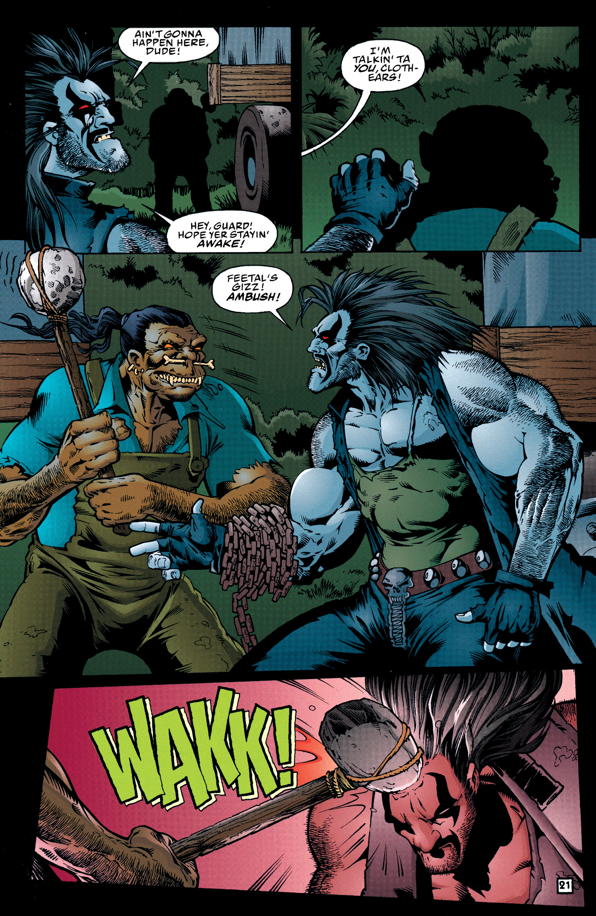Read online Lobo (1993) comic -  Issue #35 - 21