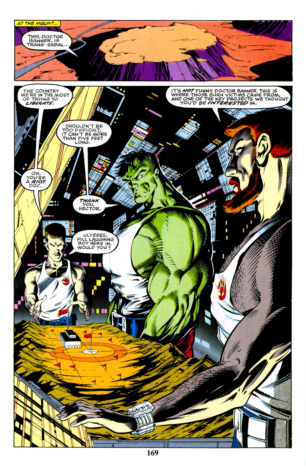 Read online Hulk Visionaries: Peter David comic -  Issue # TPB 7 - 168