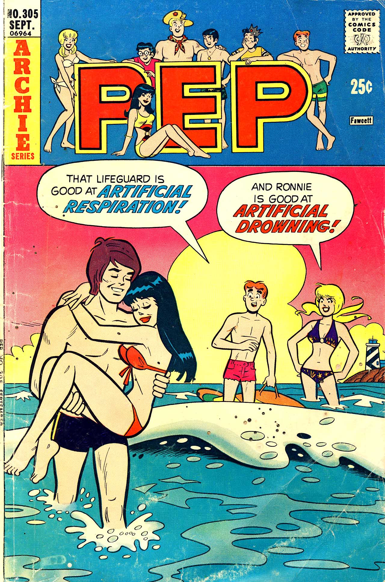Read online Pep Comics comic -  Issue #305 - 1