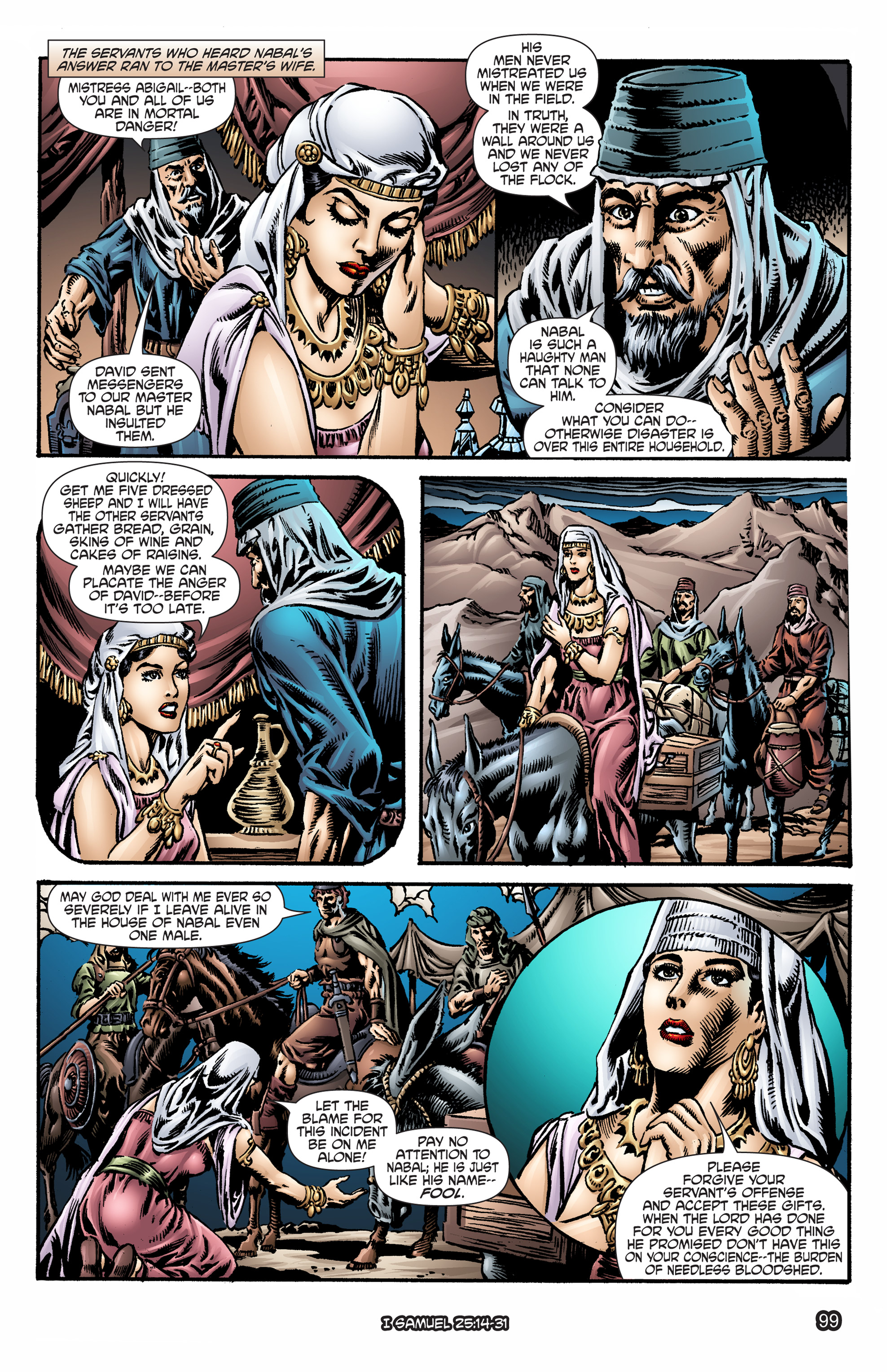 Read online The Kingstone Bible comic -  Issue #5 - 103