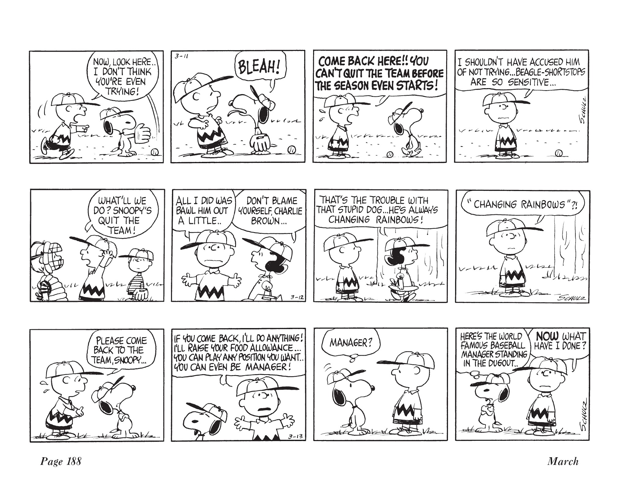 Read online The Complete Peanuts comic -  Issue # TPB 9 - 199