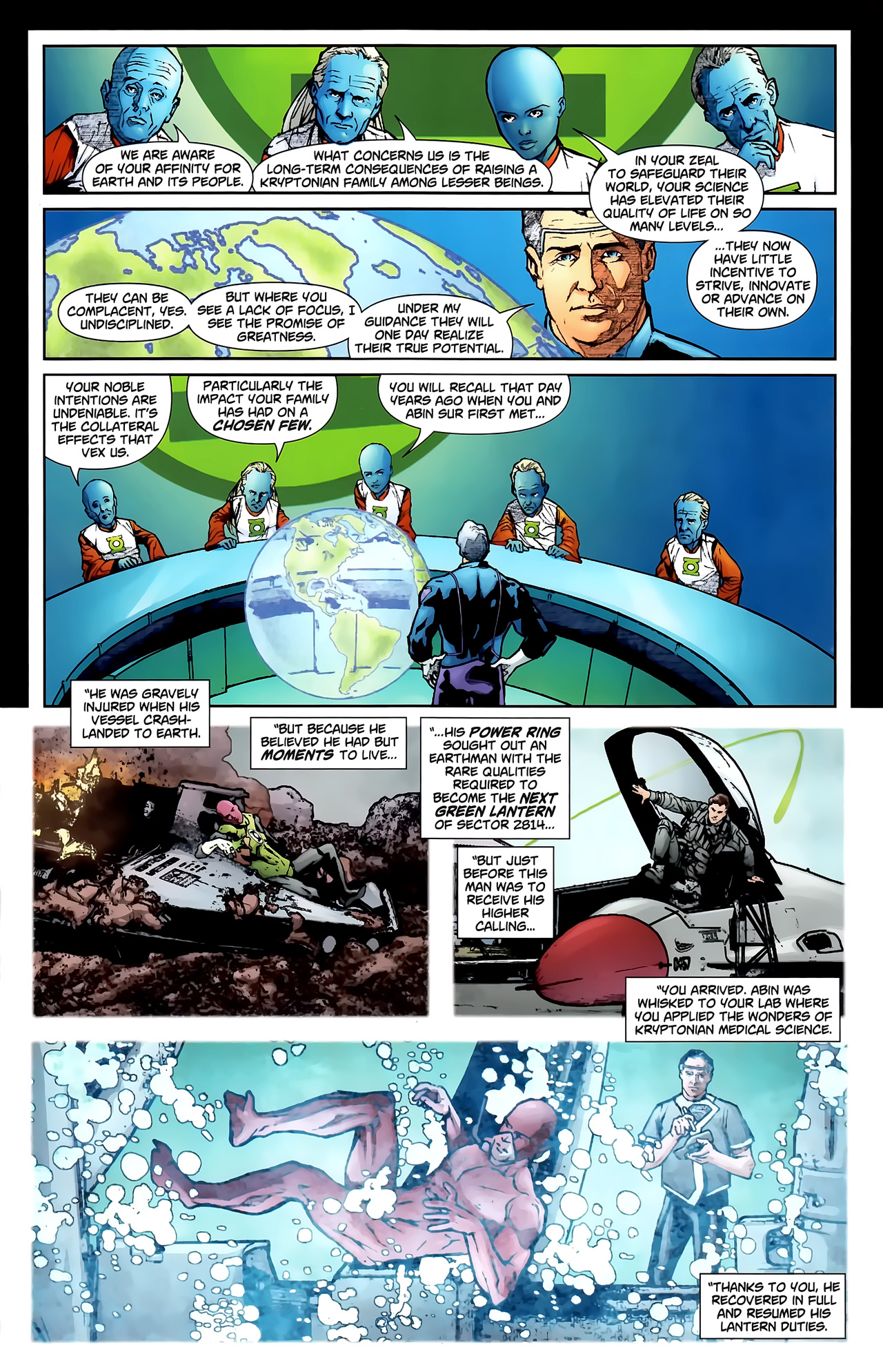 Read online Superman: The Last Family of Krypton comic -  Issue #3 - 4
