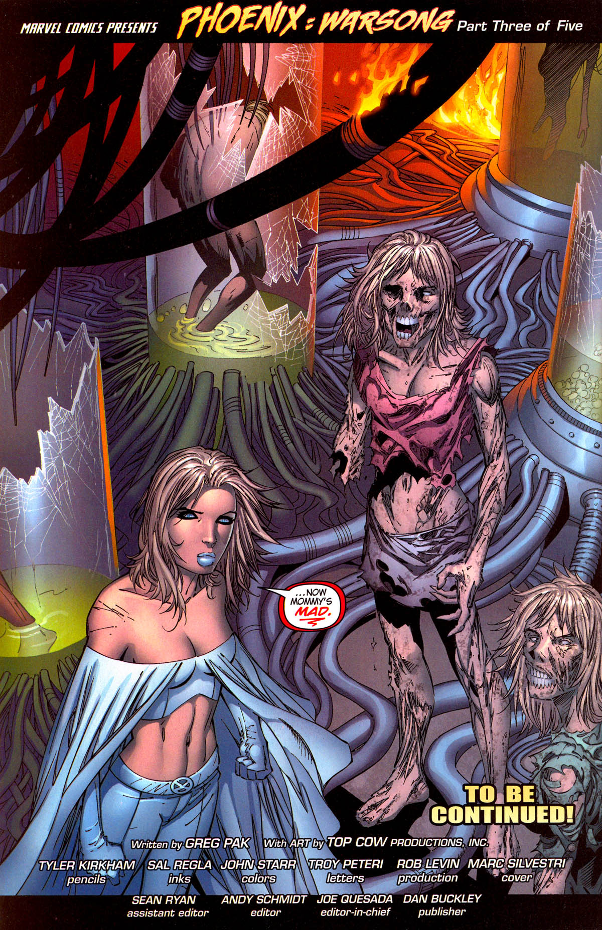 Read online X-Men: Phoenix - Warsong comic -  Issue #3 - 46