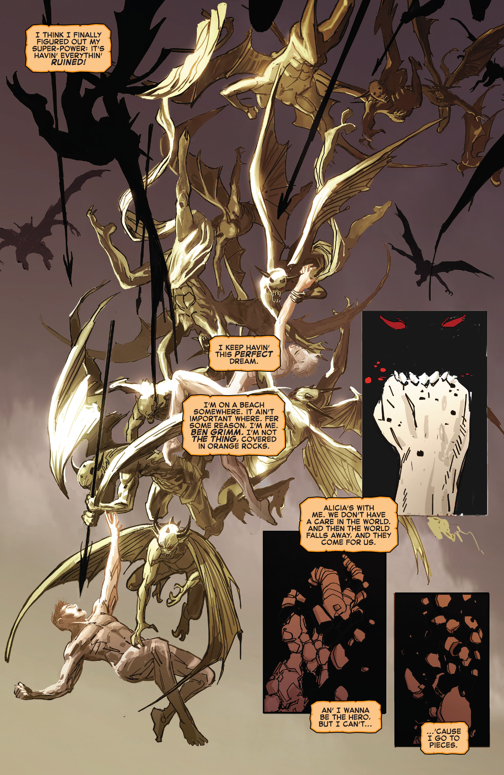 Read online Fantastic Four: Grimm Noir comic -  Issue # Full - 3