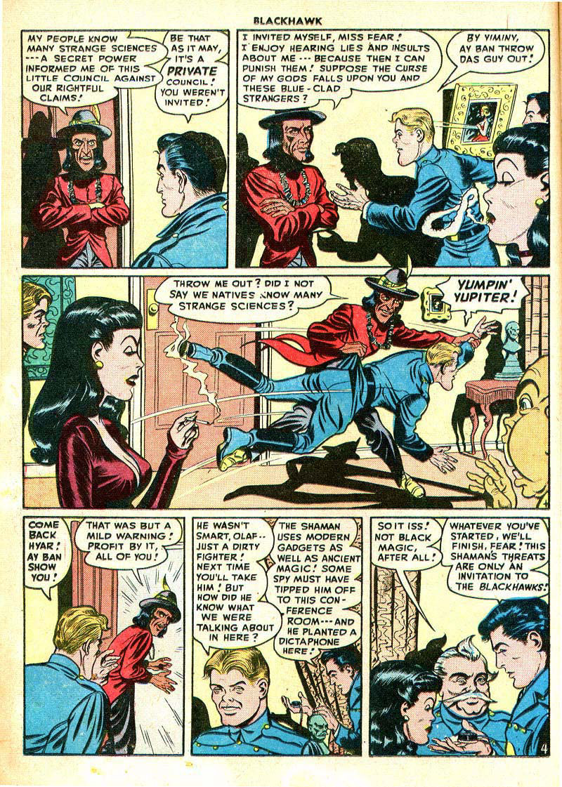 Read online Blackhawk (1957) comic -  Issue #17 - 18