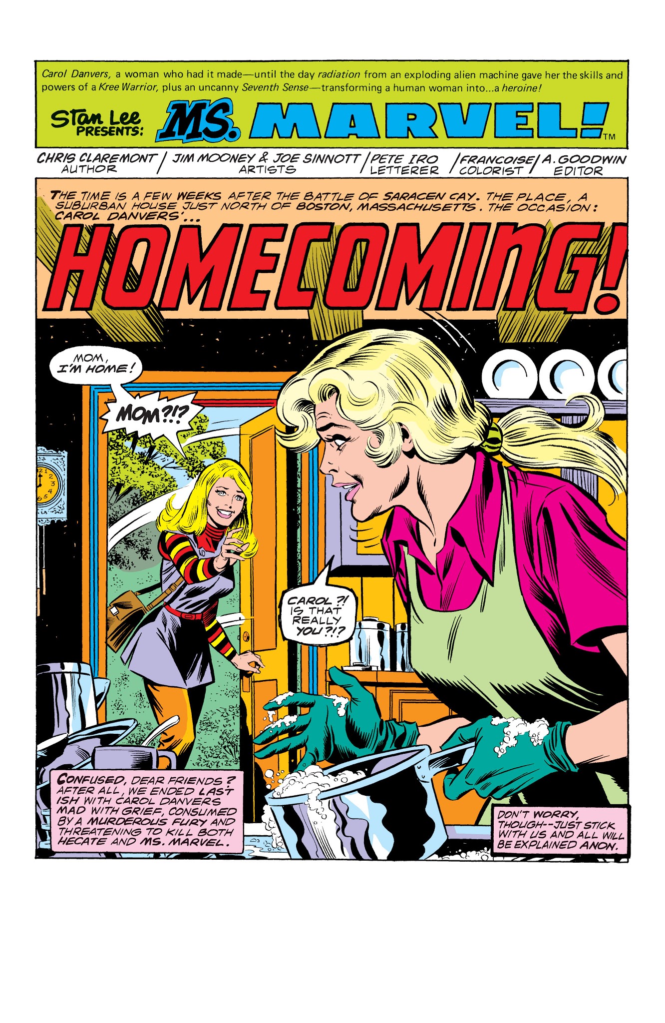 Read online Marvel Masterworks: Ms. Marvel comic -  Issue # TPB 1 - 224