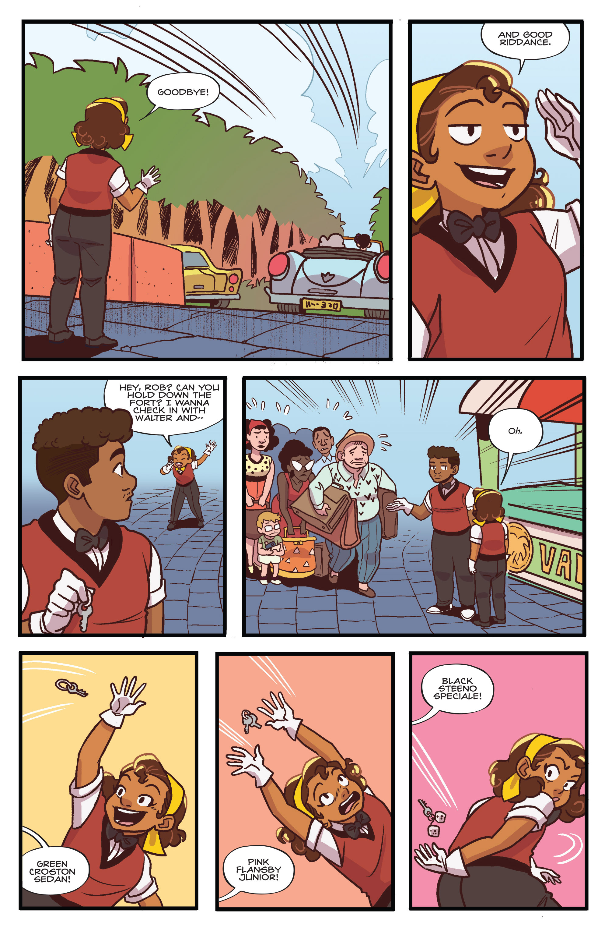 Read online Goldie Vance comic -  Issue #5 - 16