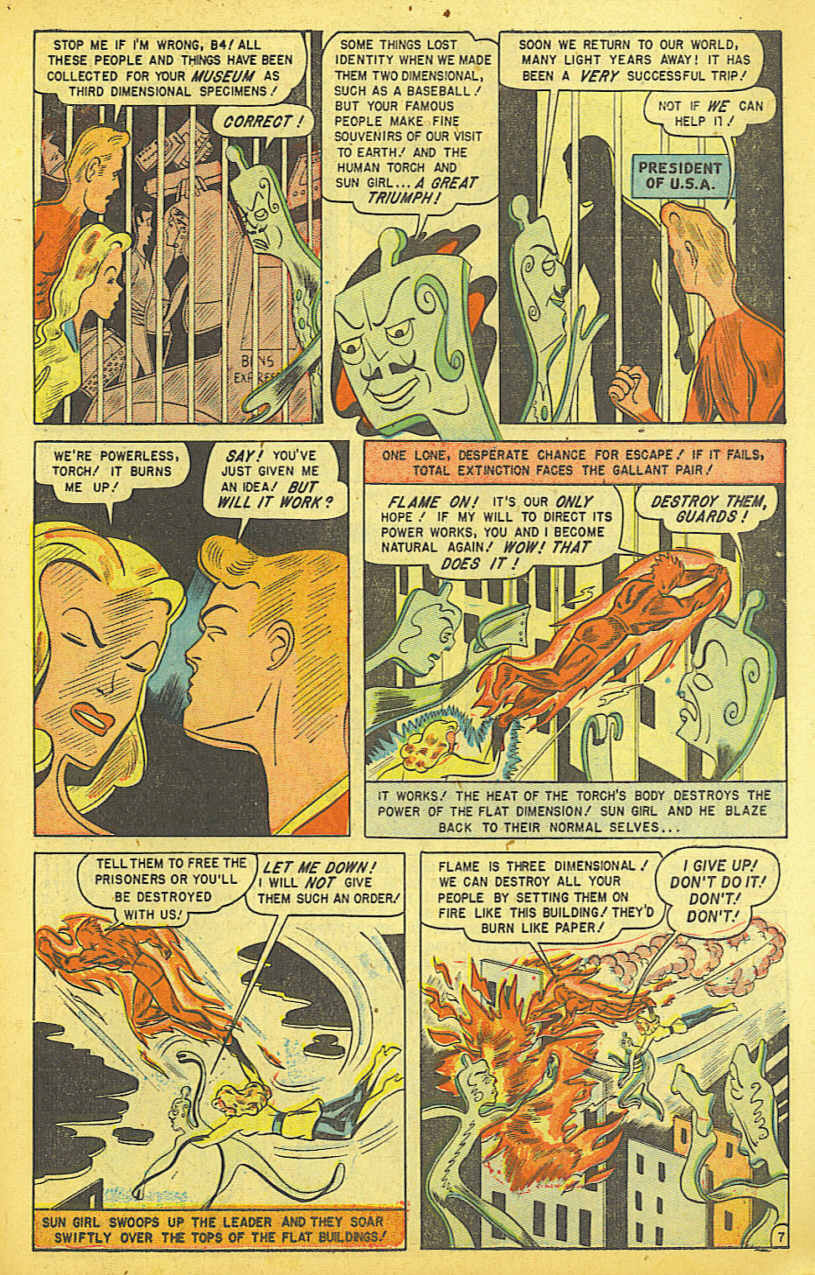 Read online The Human Torch (1940) comic -  Issue #34 - 8