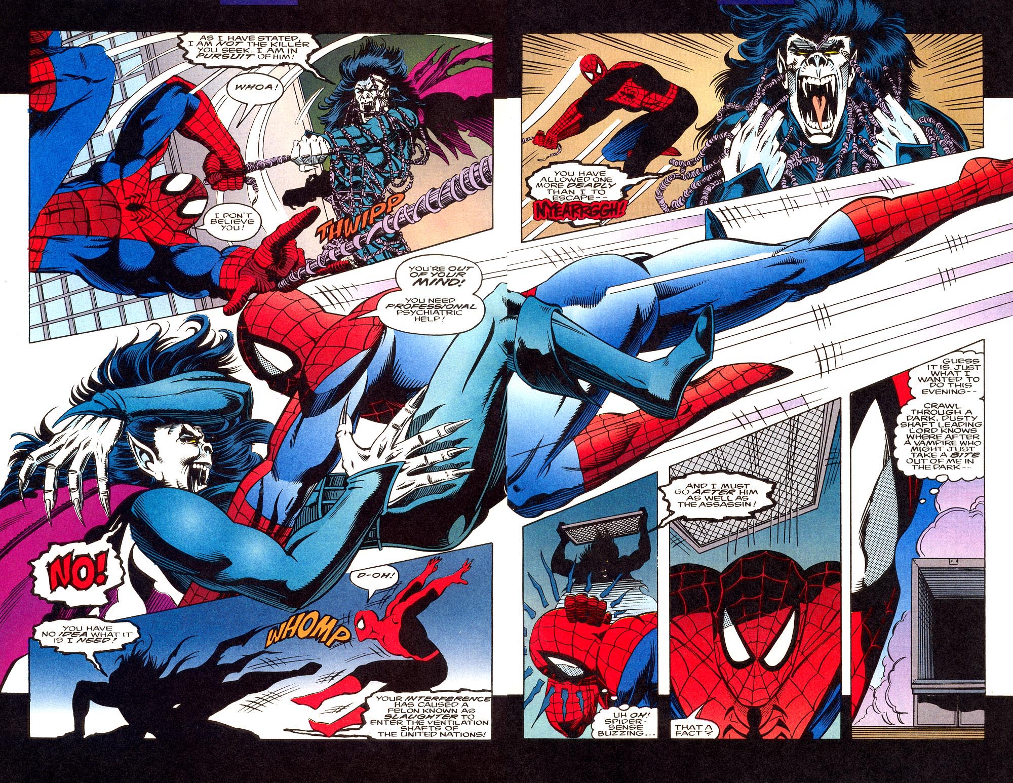 Read online Morbius: The Living Vampire (1992) comic -  Issue #22 - 3