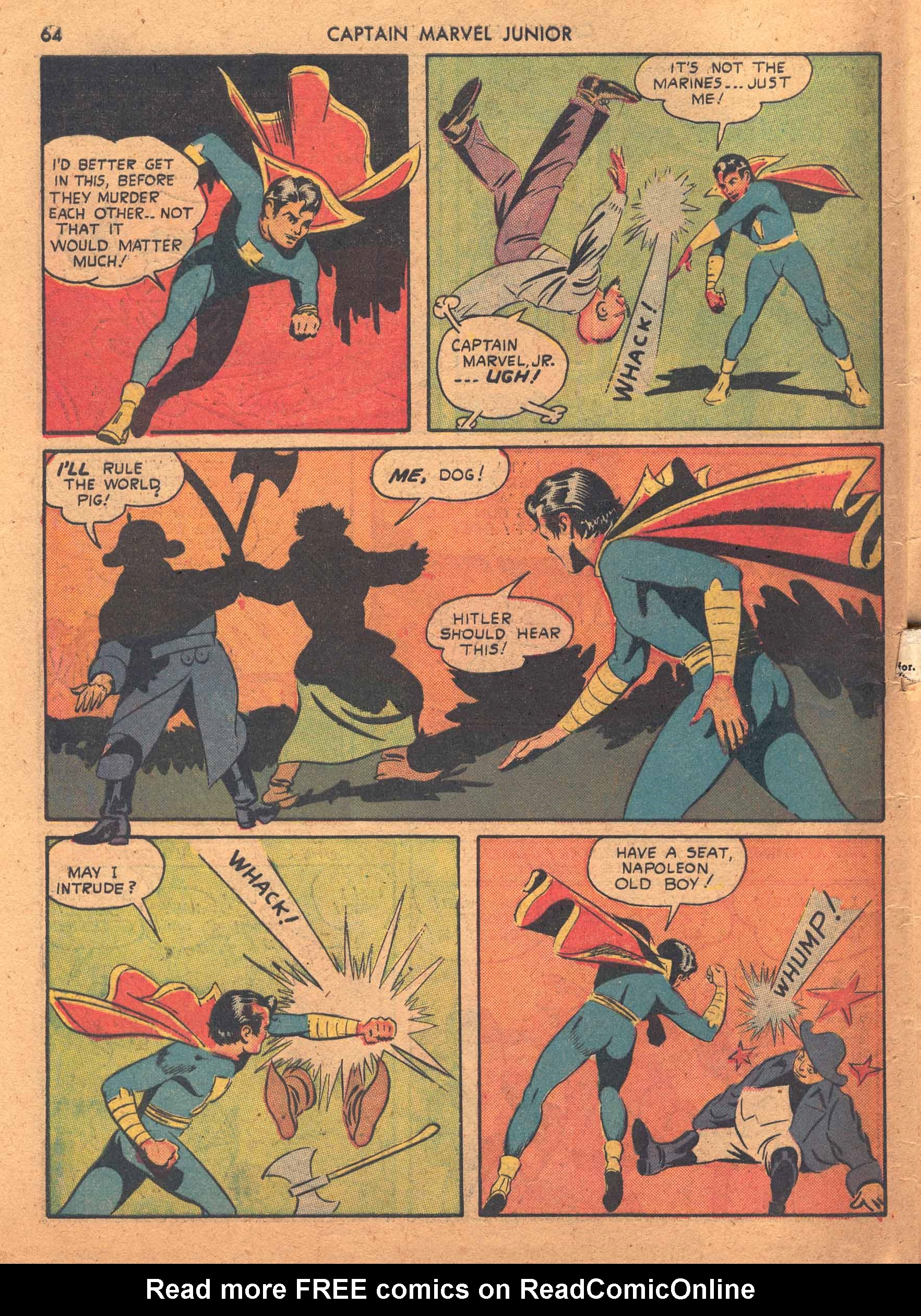 Read online Captain Marvel, Jr. comic -  Issue #8 - 64