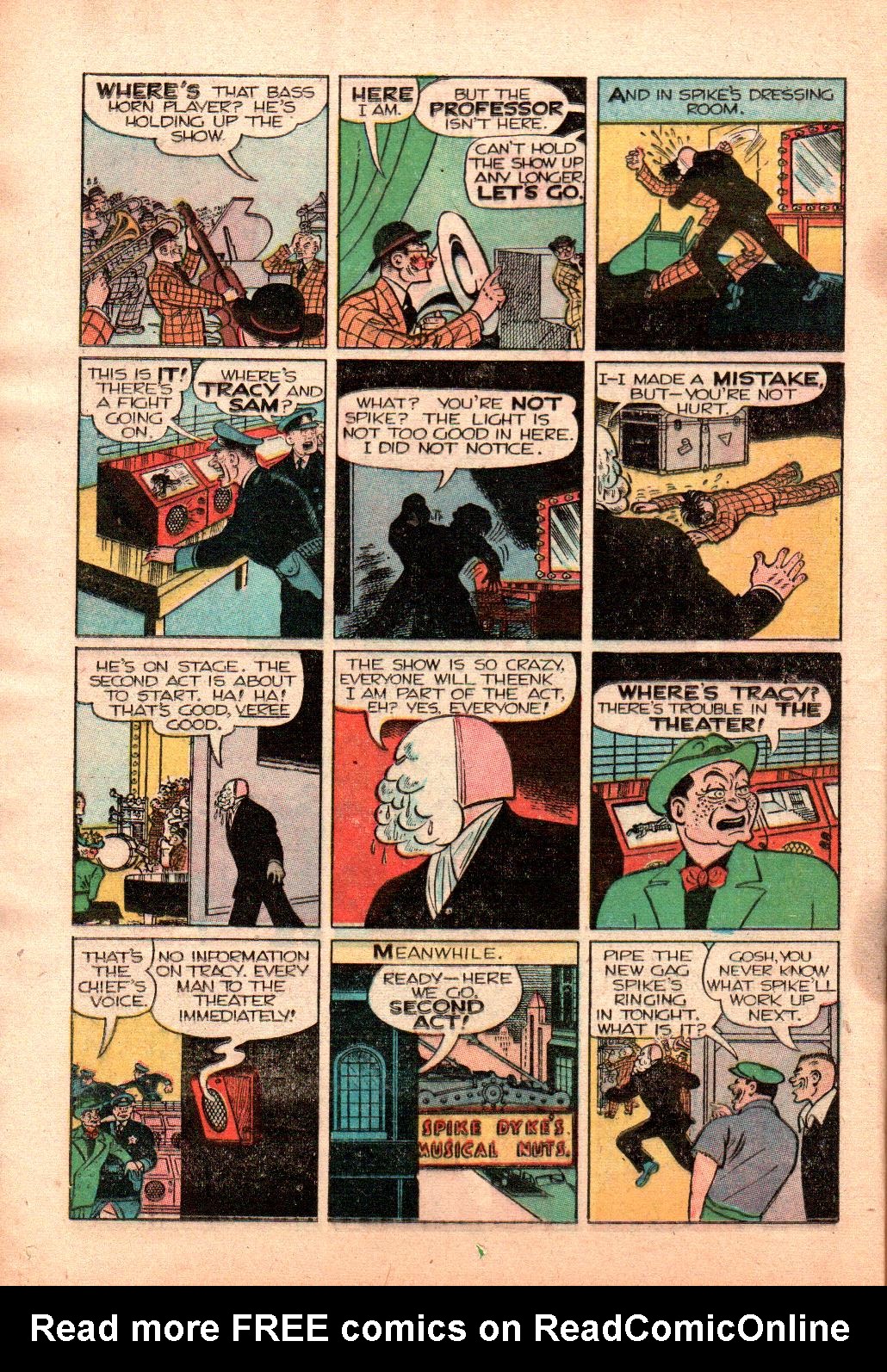 Read online Dick Tracy comic -  Issue #62 - 14