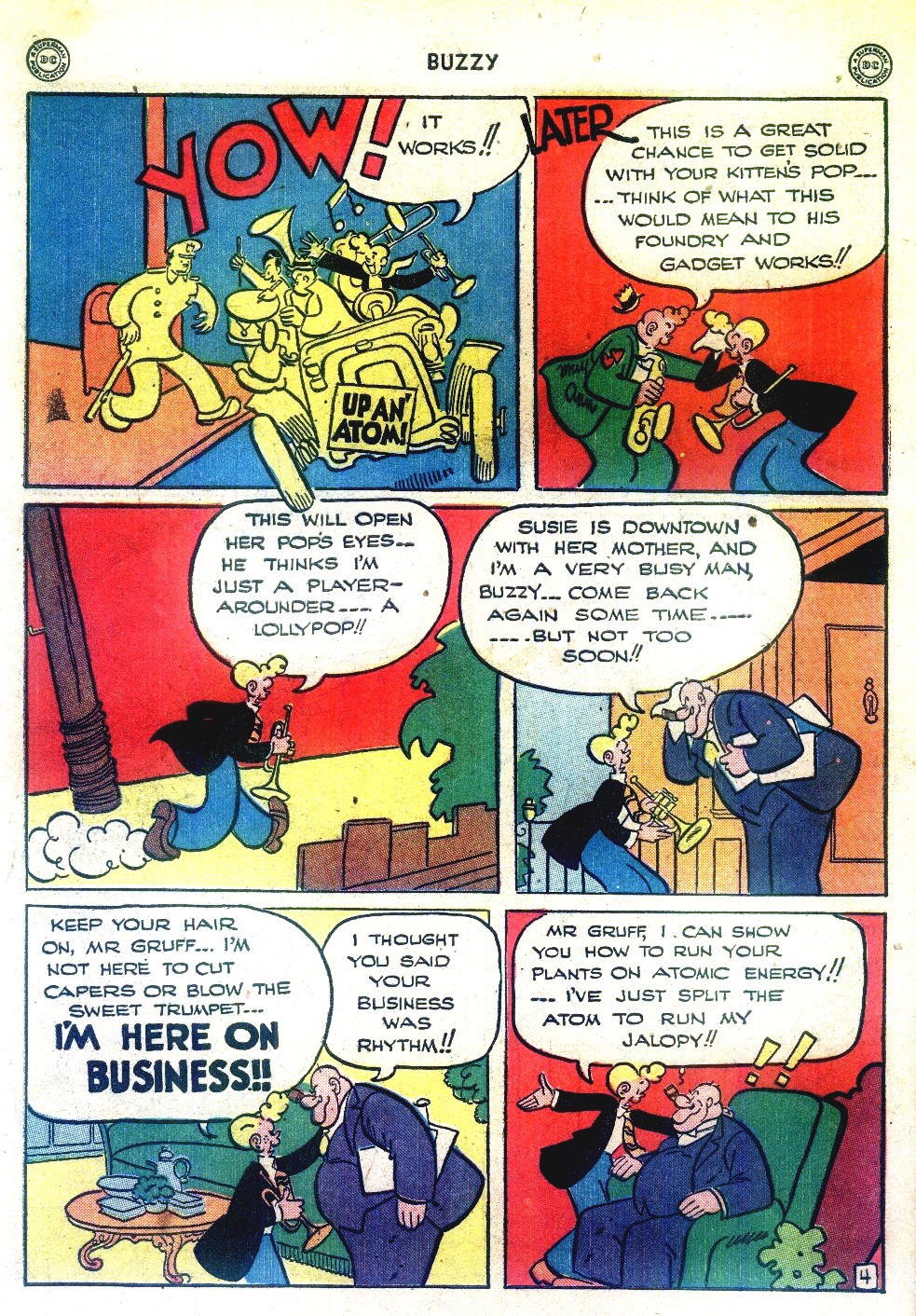 Read online Buzzy comic -  Issue #8 - 6