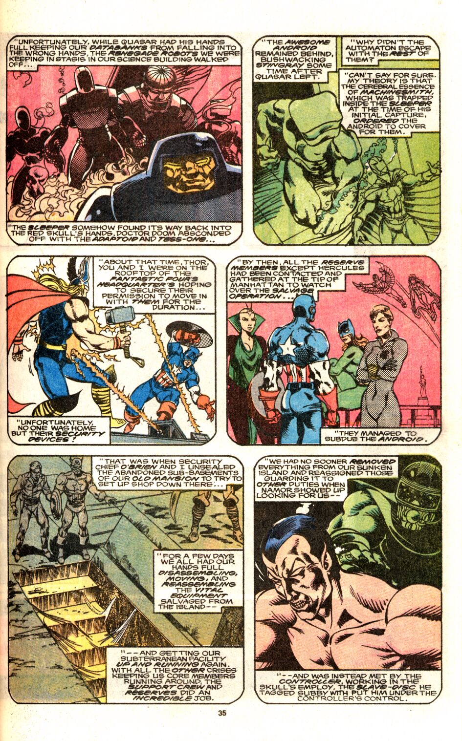 The Avengers (1963) issue Annual 19 - Page 35