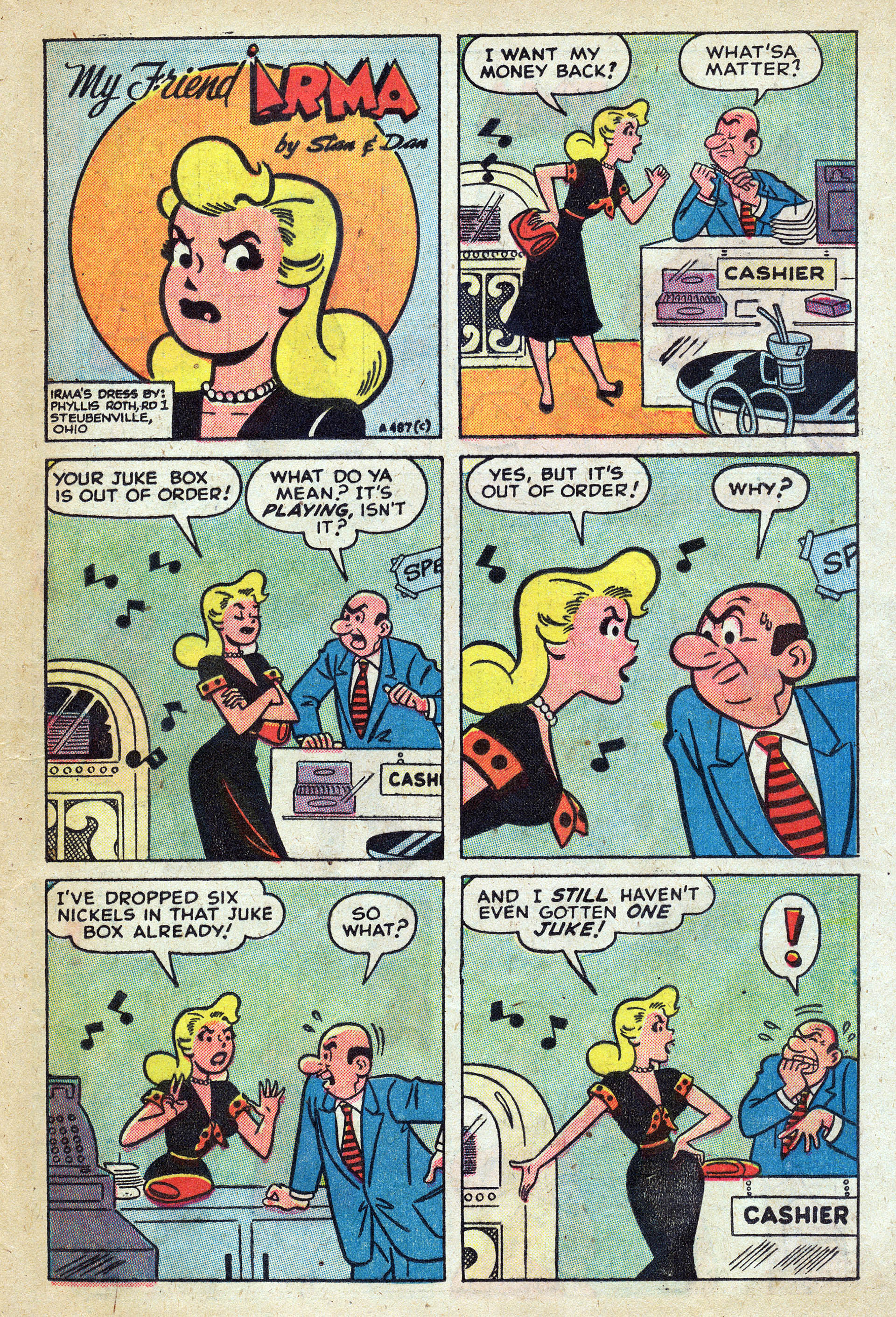 Read online My Friend Irma comic -  Issue #24 - 25