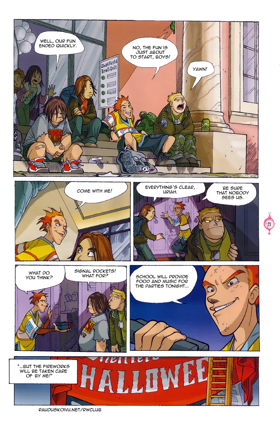 W.i.t.c.h. issue 1 - Page 16