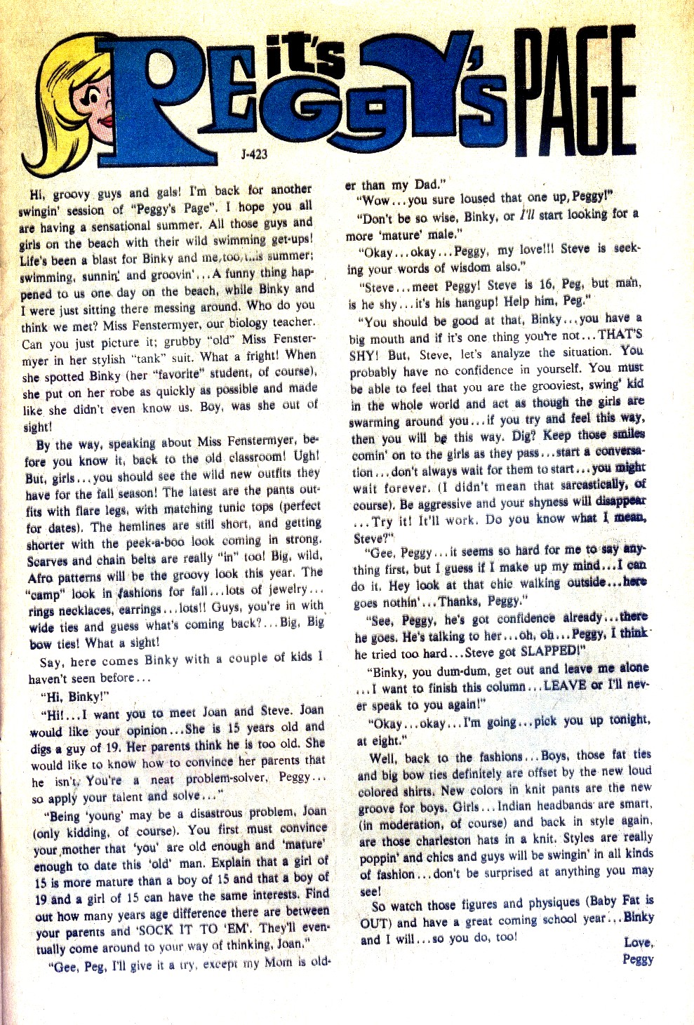 Read online Leave it to Binky comic -  Issue #69 - 29
