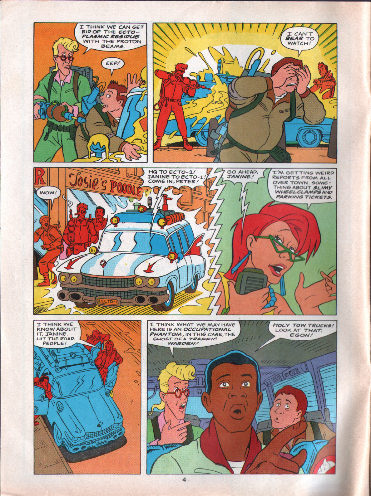 Read online The Real Ghostbusters comic -  Issue #32 - 4