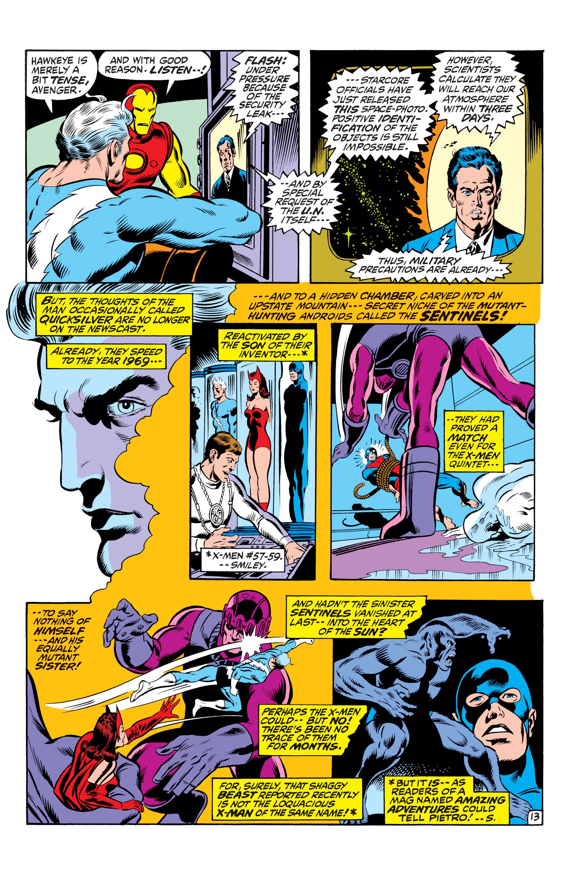 Read online The Avengers (1963) comic -  Issue #102 - 13