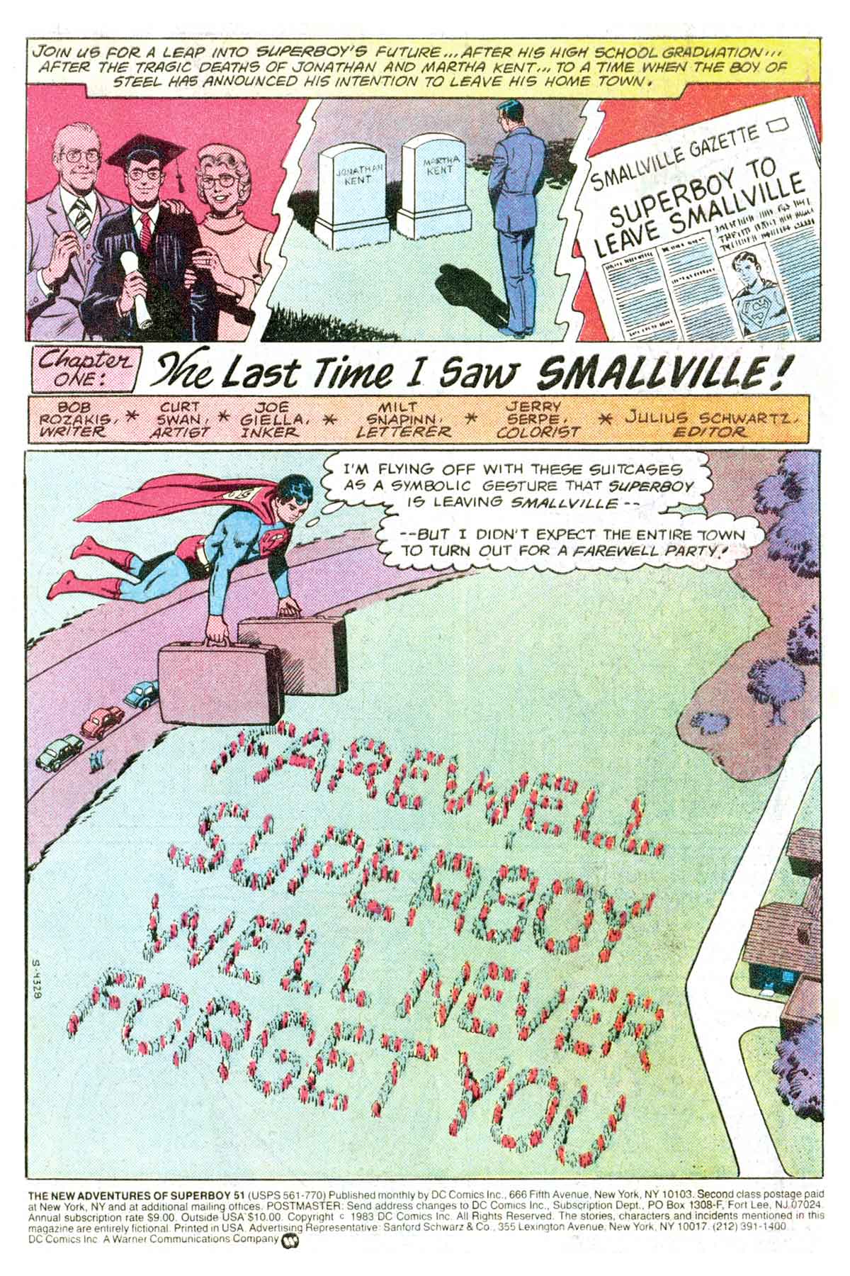 The New Adventures of Superboy 51 Page 1