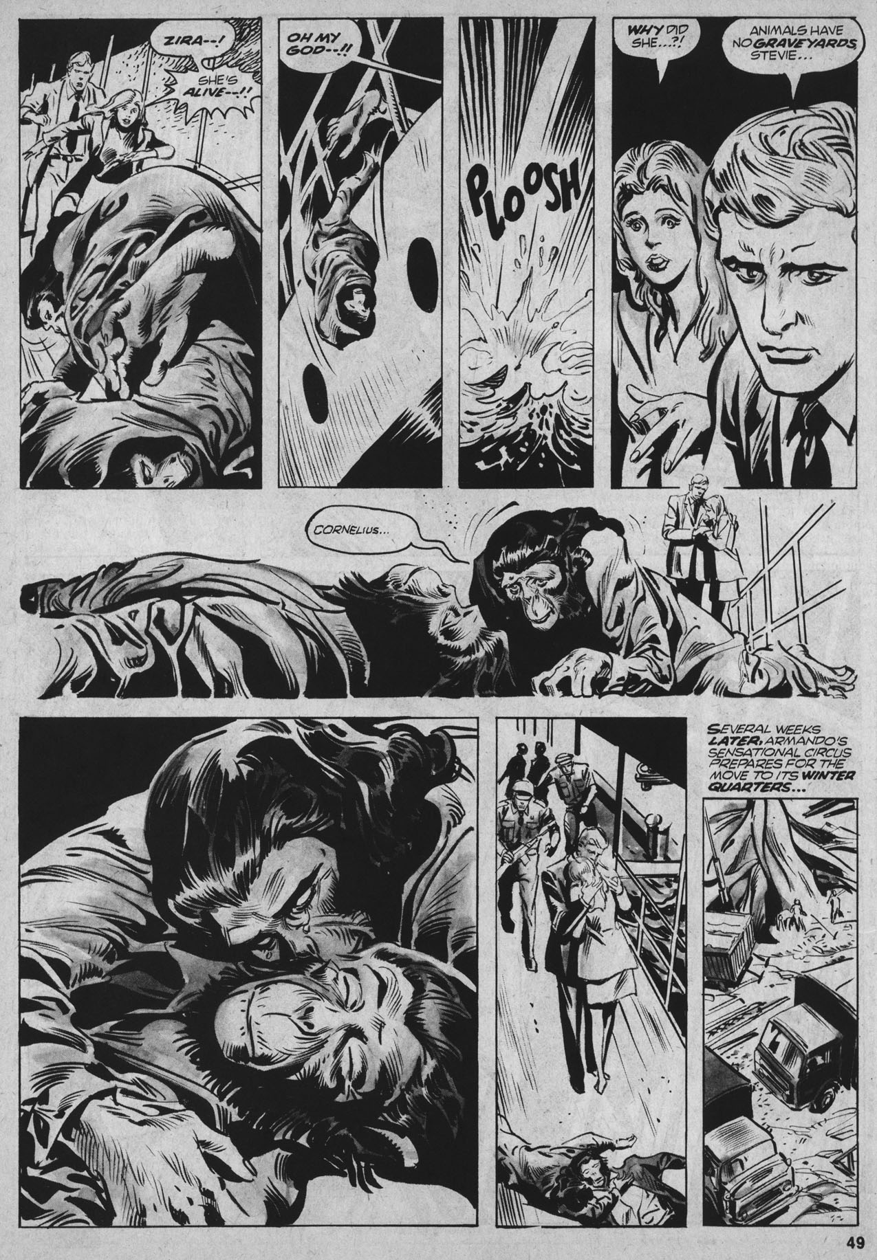 Read online Planet of the Apes comic -  Issue #16 - 49