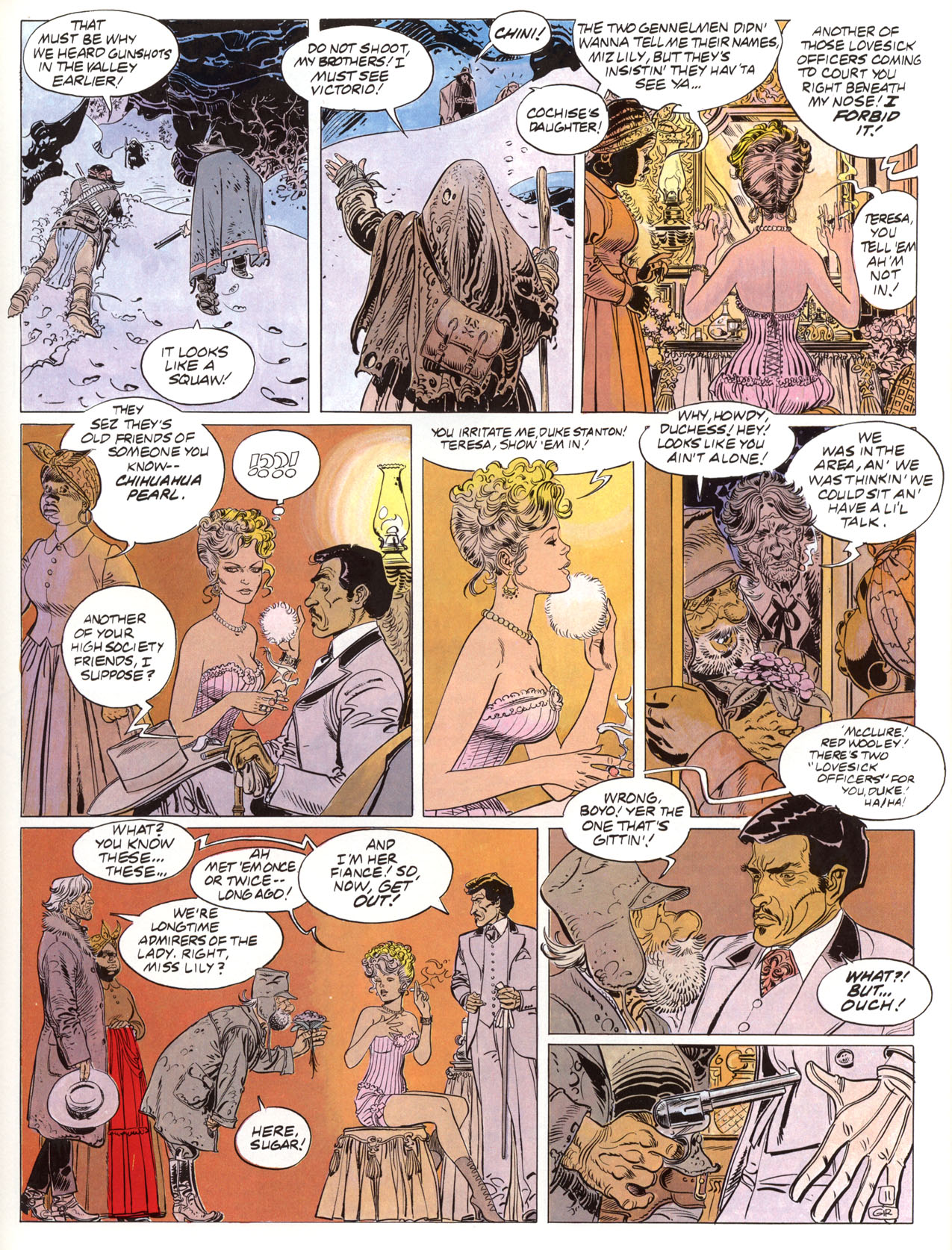 Read online Epic Graphic Novel: Blueberry comic -  Issue #4 - 17