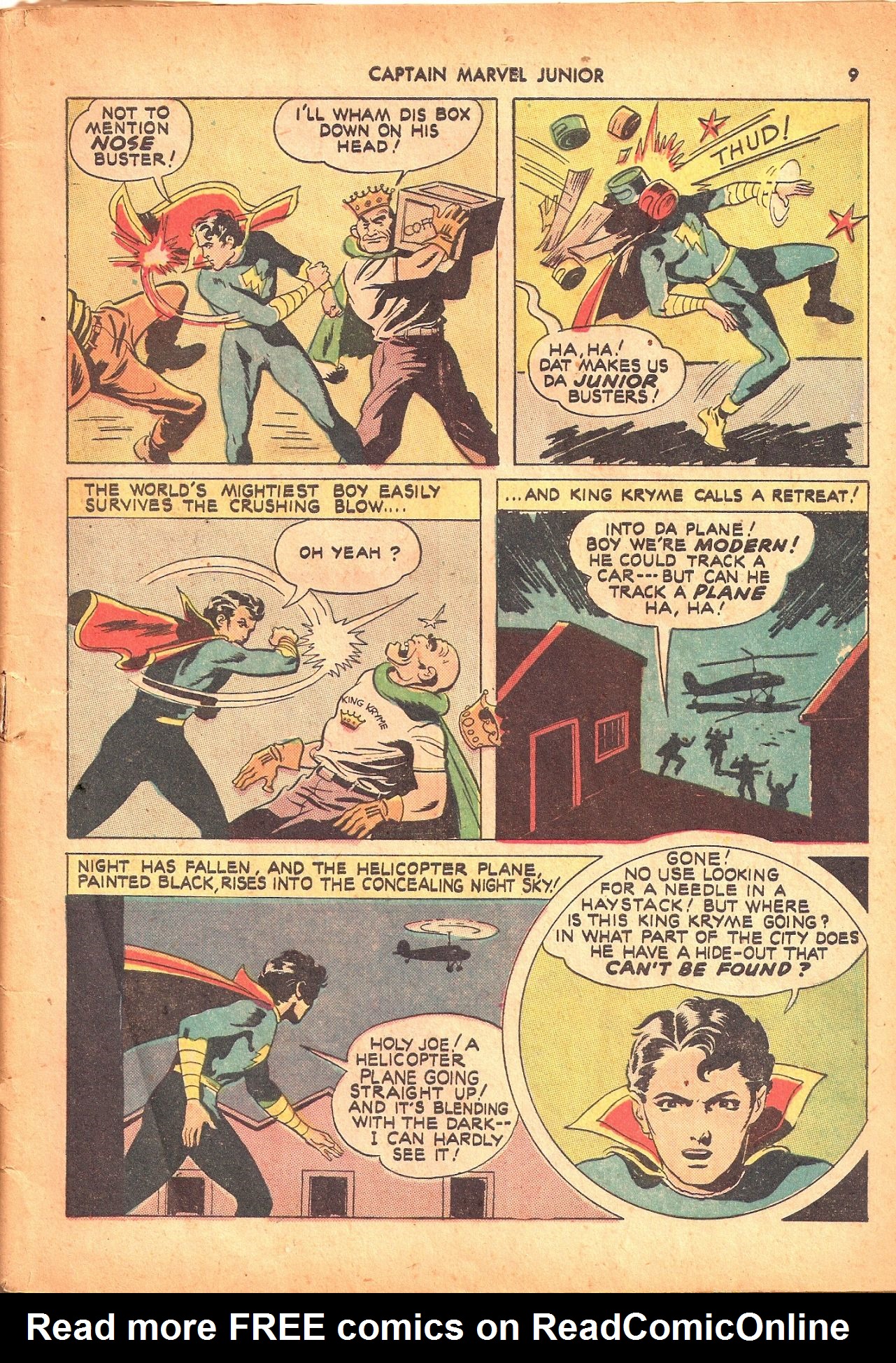 Read online Captain Marvel, Jr. comic -  Issue #09 - 9