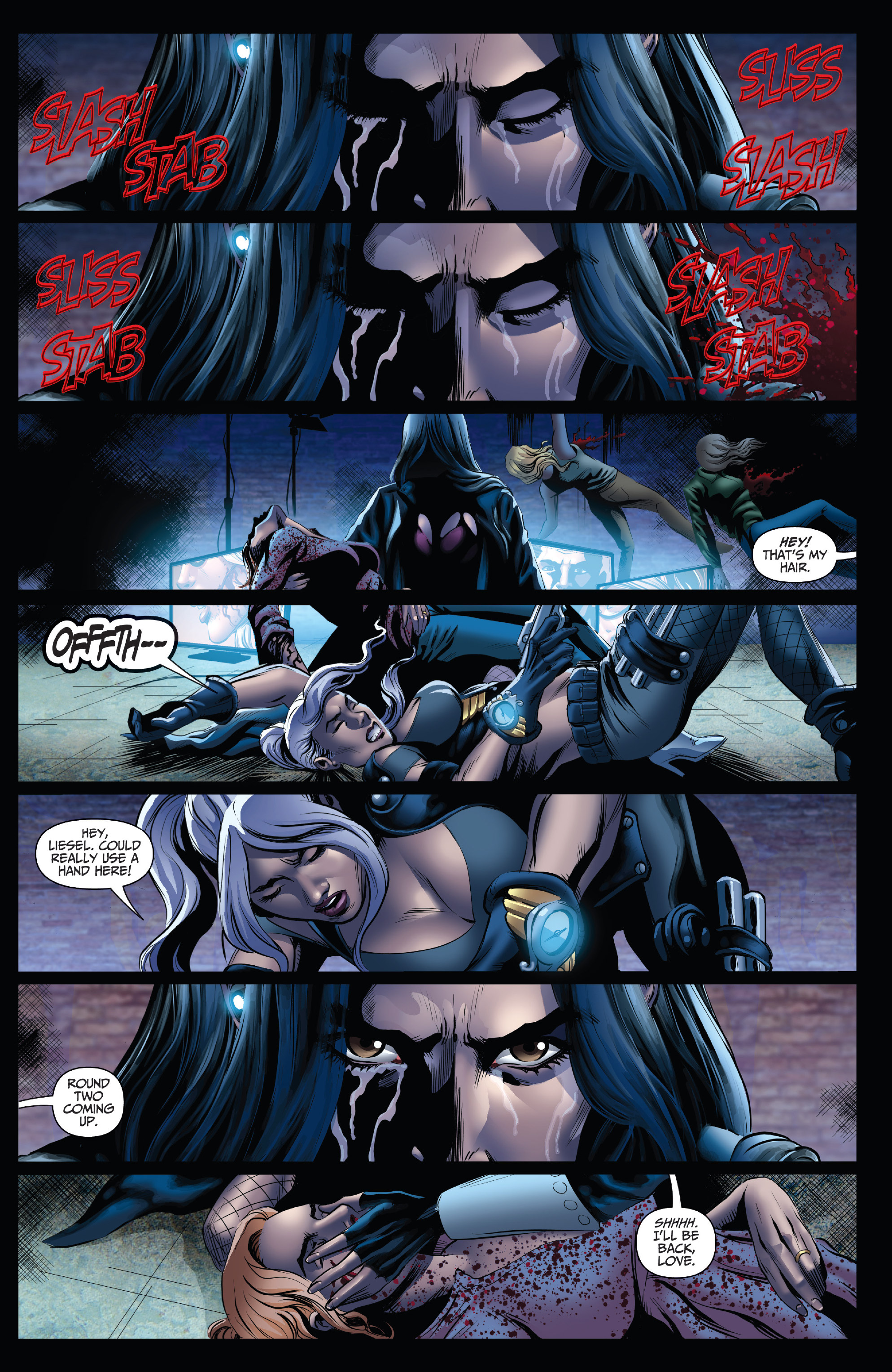 Read online Van Helsing vs. Dracula's Daughter comic -  Issue #3 - 15