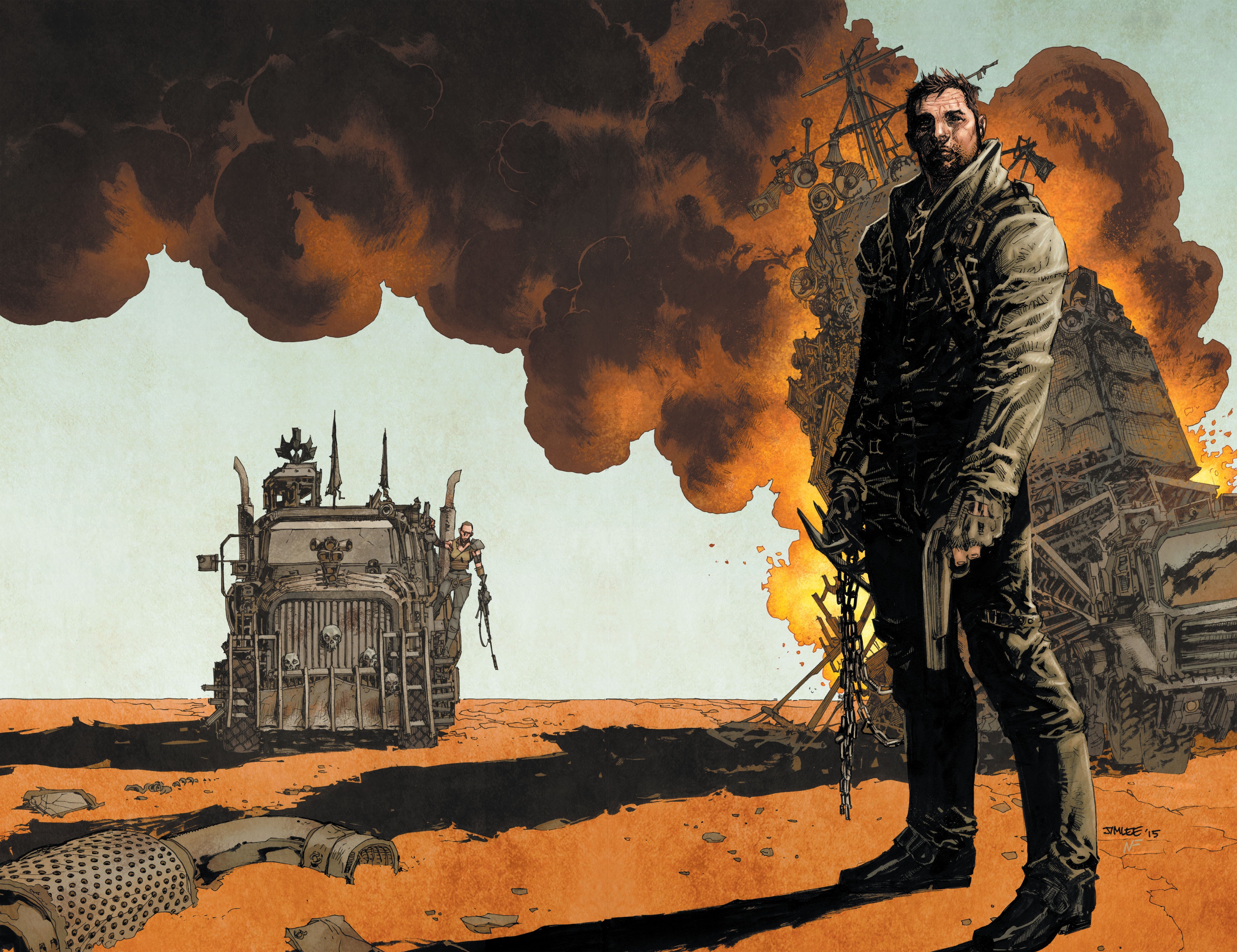 Read online Mad Max: Fury Road Inspired Artists Deluxe Edition comic -  Issue # TPB - 36
