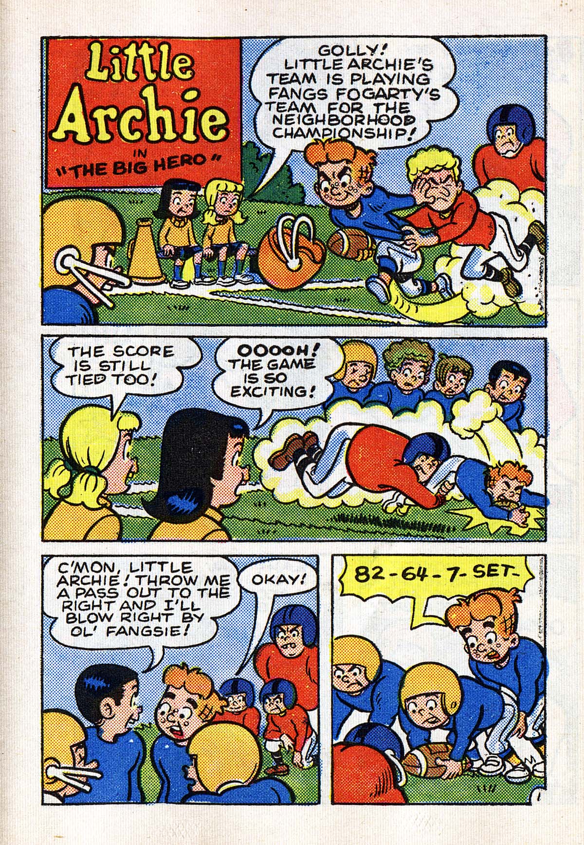 Read online Little Archie Comics Digest Magazine comic -  Issue #34 - 68