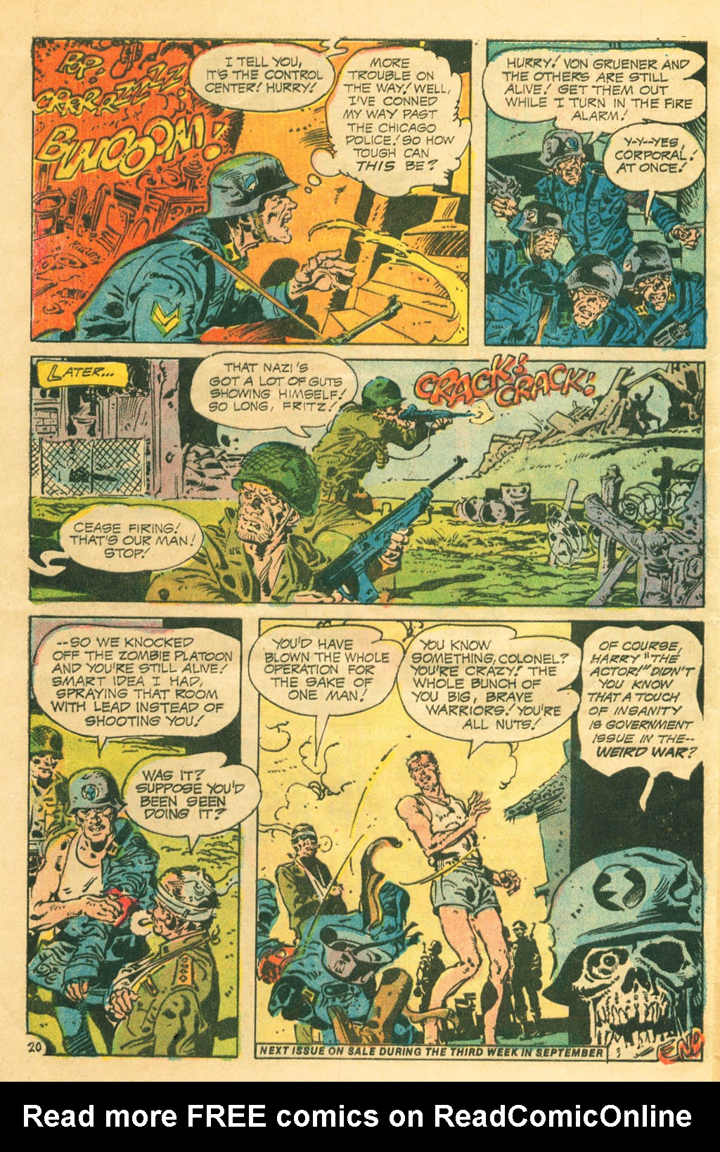 Read online Weird War Tales (1971) comic -  Issue #19 - 32