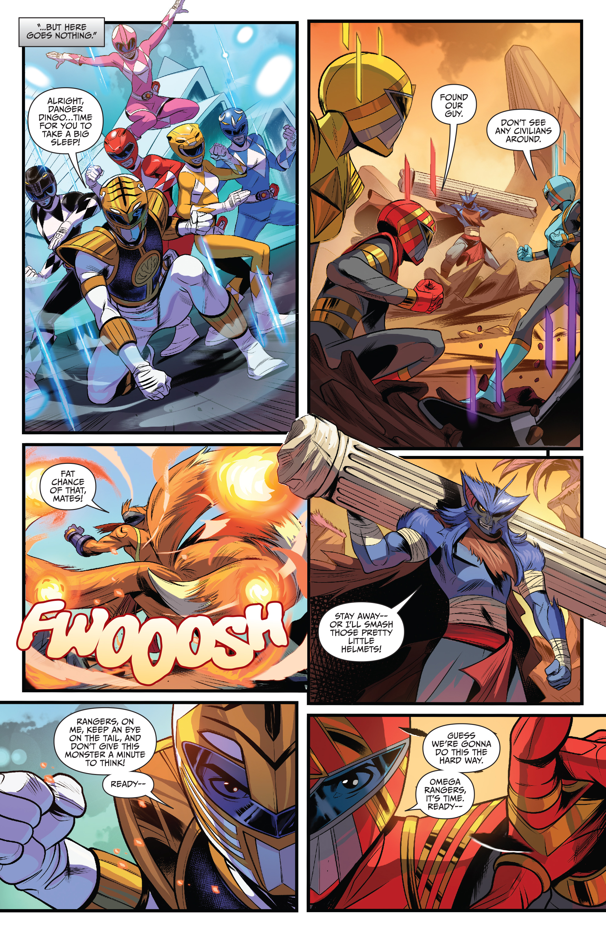 Read online Saban's Go Go Power Rangers comic -  Issue #32 - 23