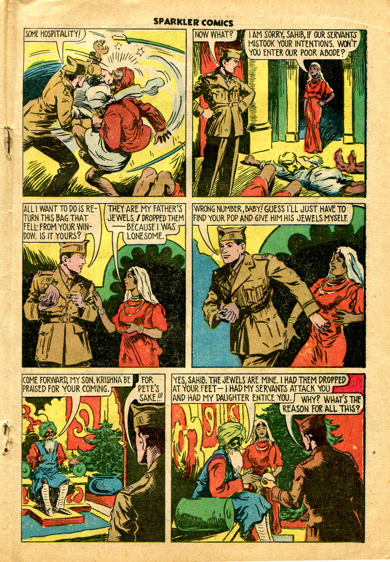 Read online Sparkler Comics comic -  Issue #42 - 29