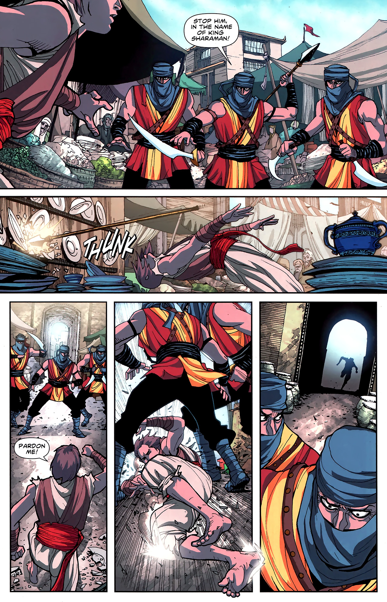 Read online Prince of Persia: Before the Sandstorm comic -  Issue #1 - 13