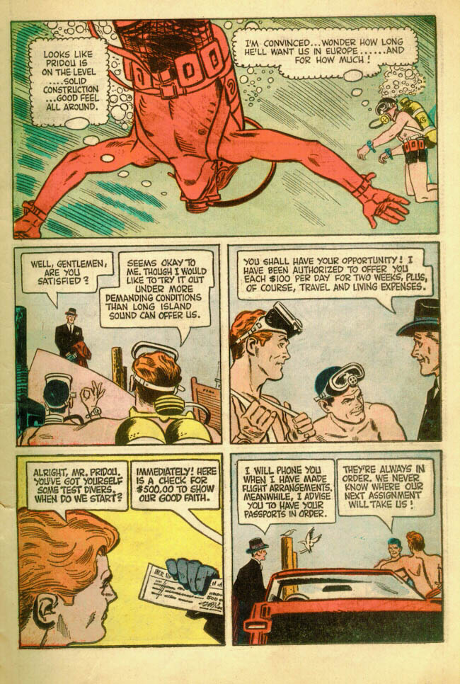 Read online The Frogmen comic -  Issue #5 - 7