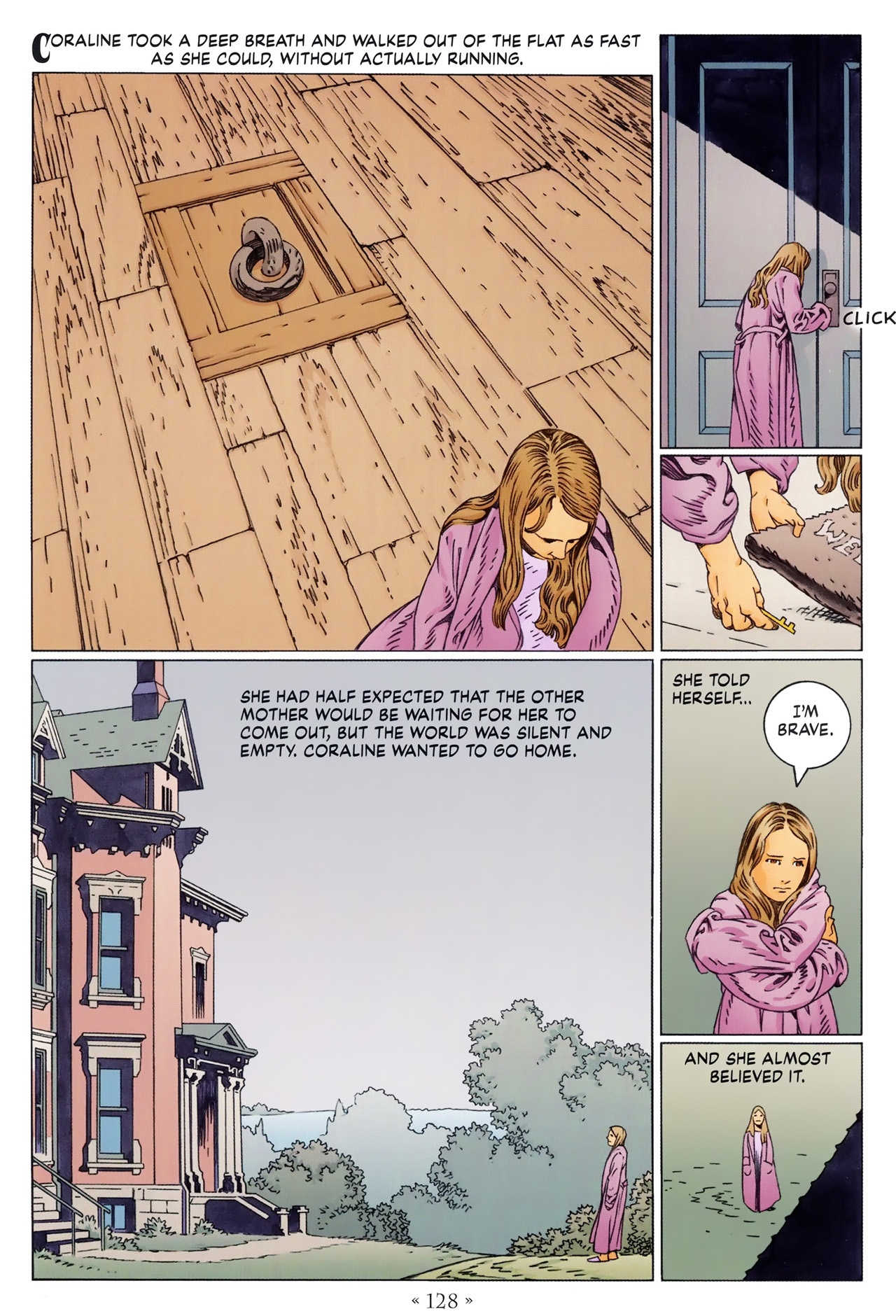 Read online Coraline comic -  Issue #1 - 134