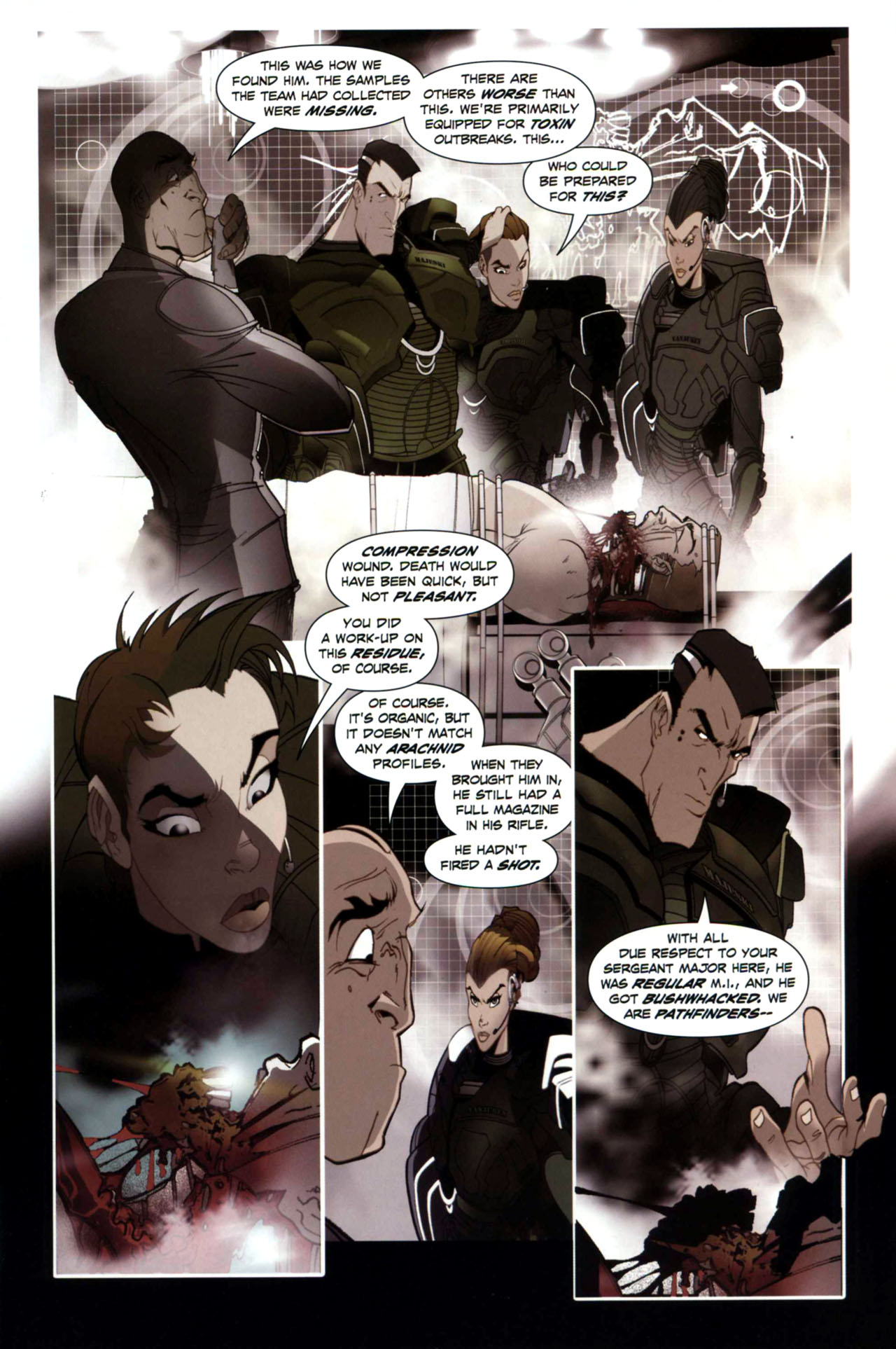 Read online Starship Troopers (2007) comic -  Issue #5 - 9