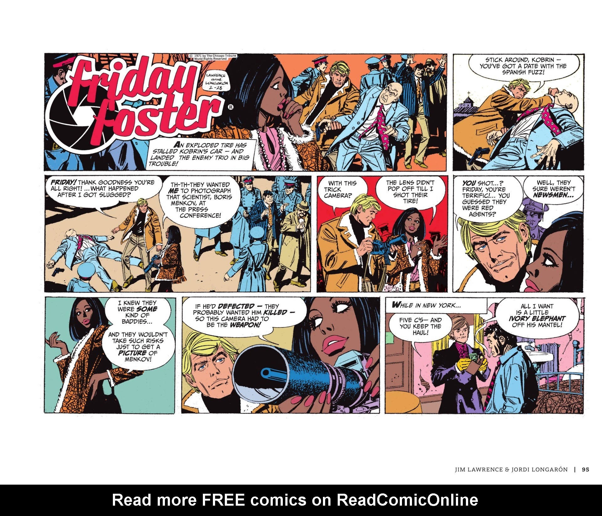 Read online Friday Foster: The Sunday Strips comic -  Issue # TPB (Part 1) - 96