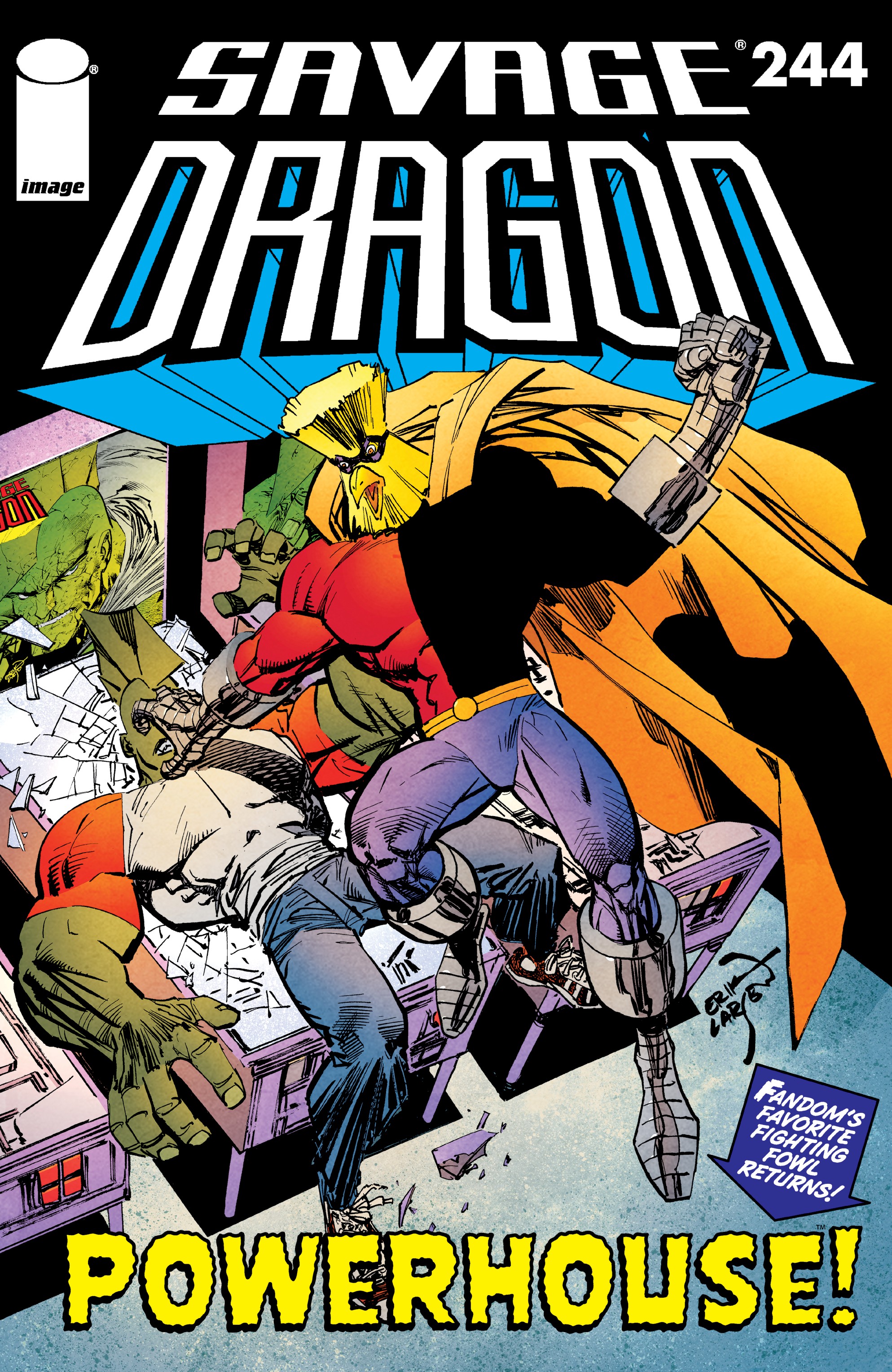 The Savage Dragon (1993) issue 244 - Page 1