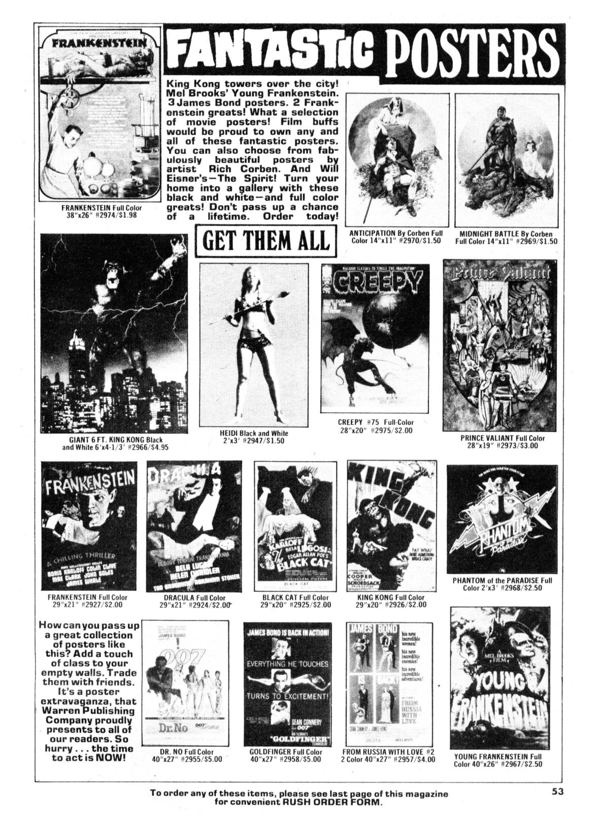 Read online Vampirella (1969) comic -  Issue #53 - 53