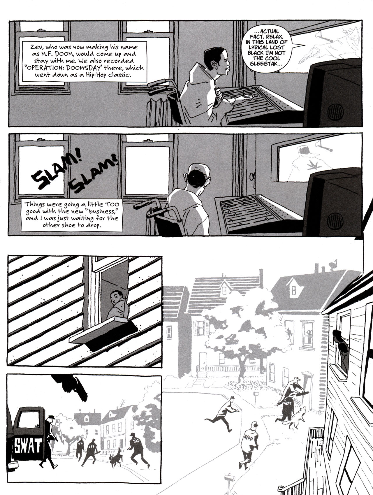 Read online Sentences: The Life of M.F. Grimm comic -  Issue # TPB - 79