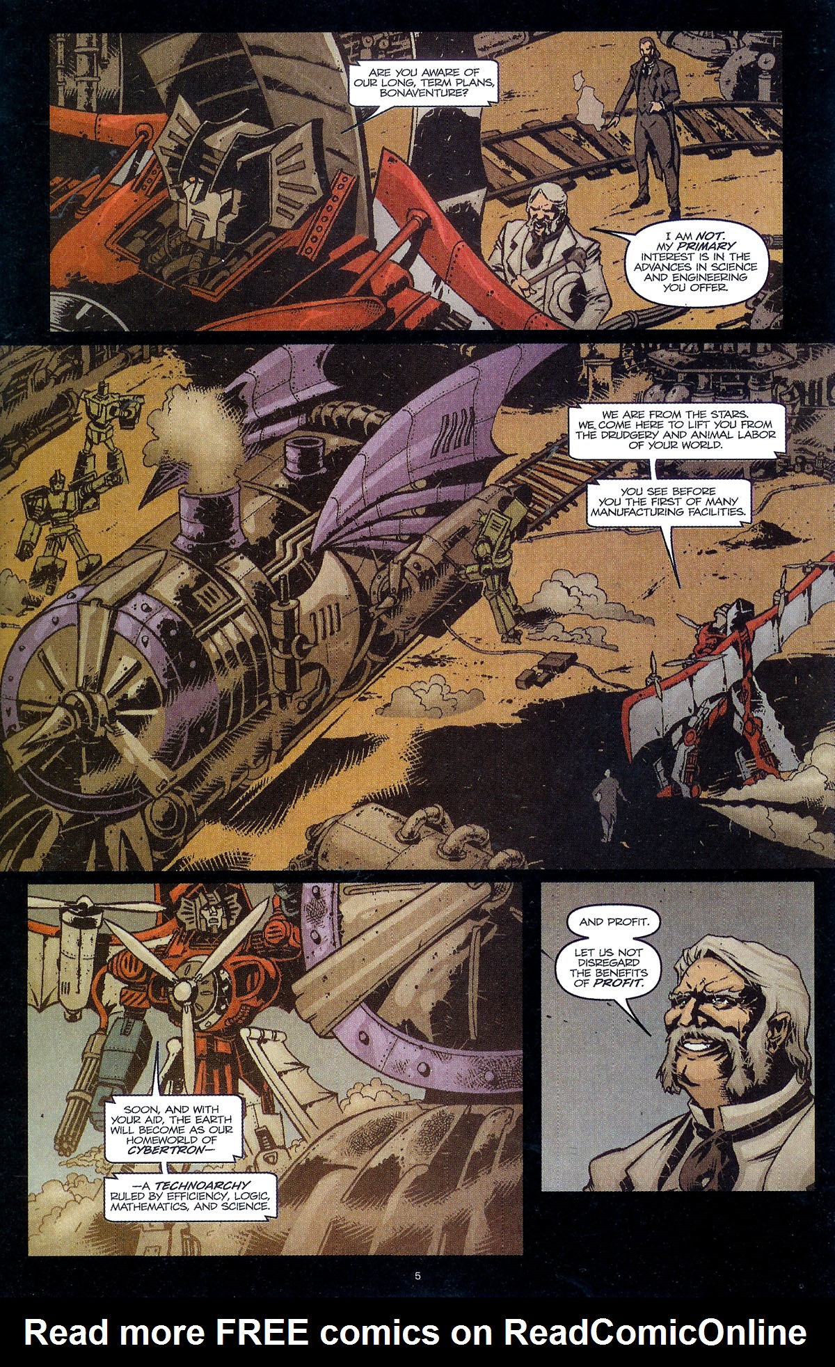 Read online The Transformers: Hearts of Steel comic -  Issue #3 - 7
