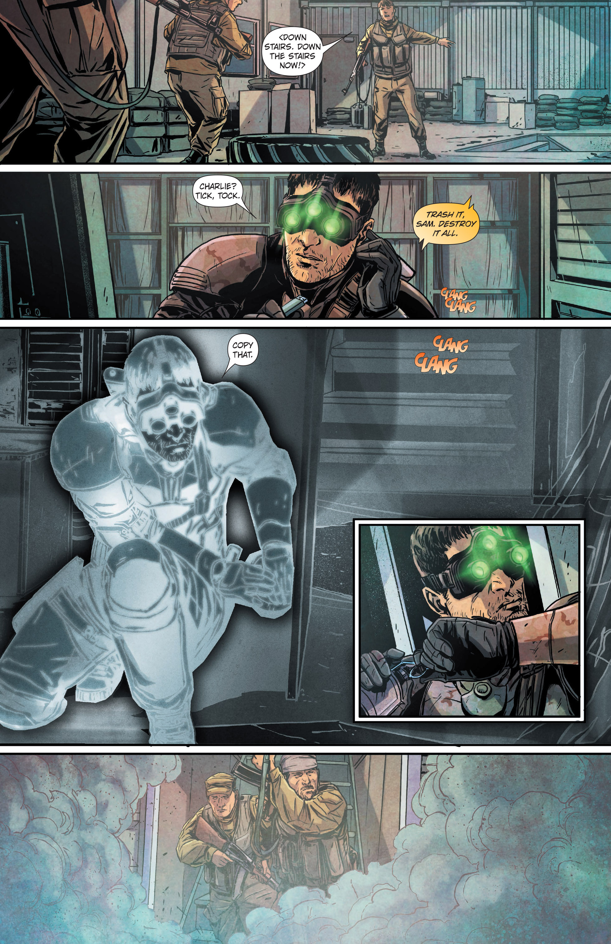 Read online Tom Clancy's Splinter Cell: Echoes comic -  Issue #4 - 4