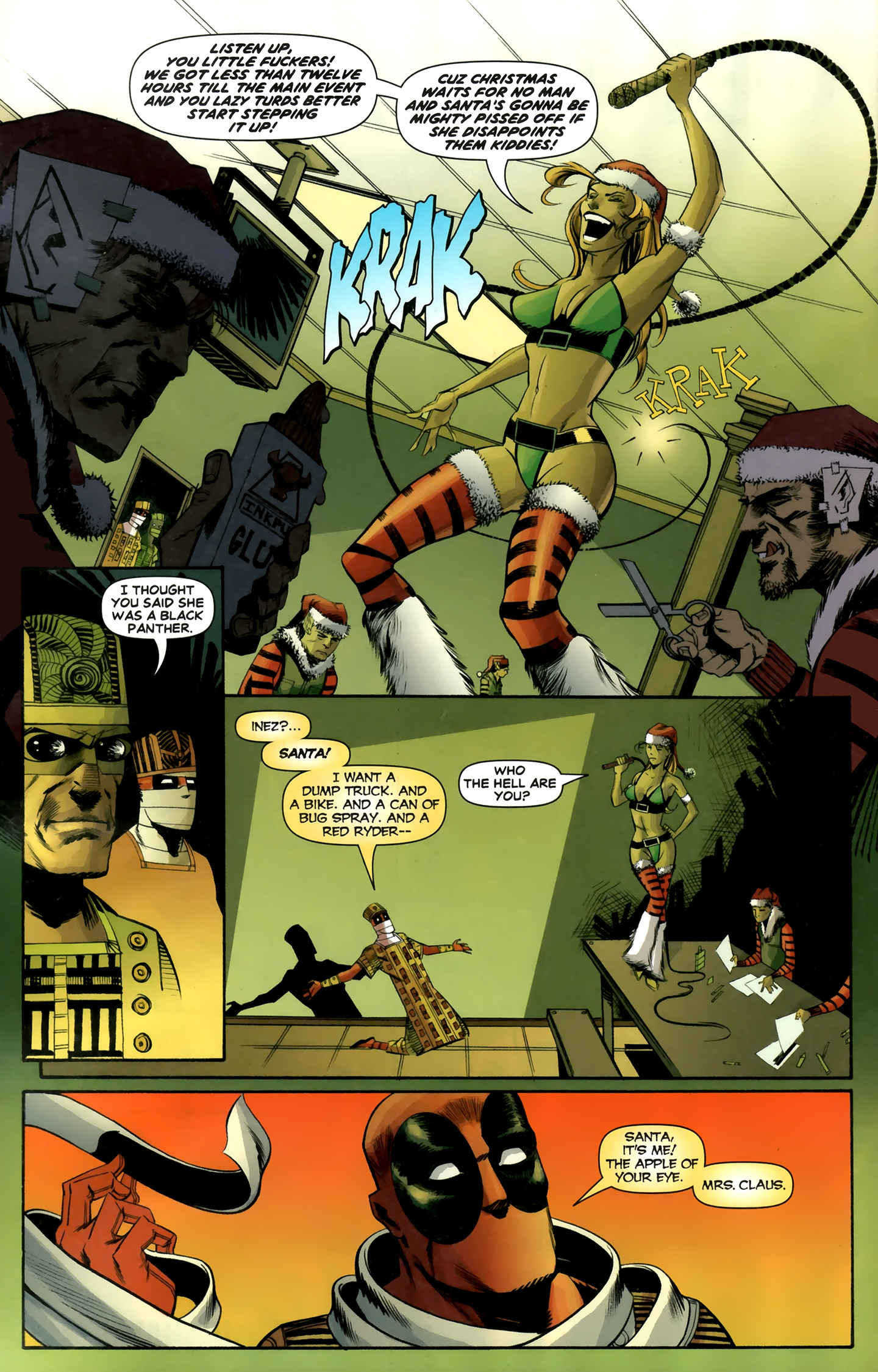 Read online Deadpool MAX X-Mas Special comic -  Issue # Full - 26