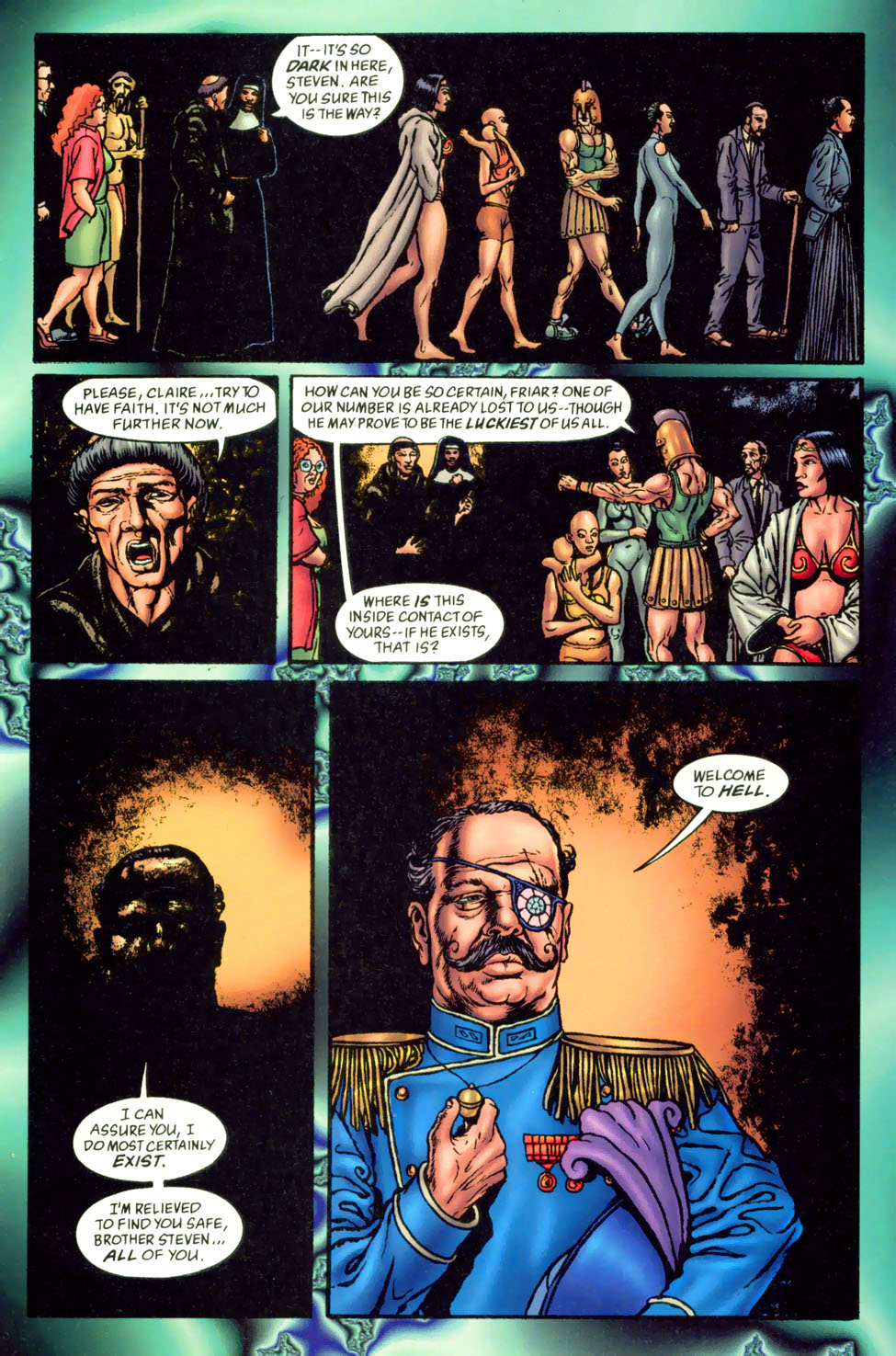 Read online Neil Gaiman's Teknophage comic -  Issue #9 - 10