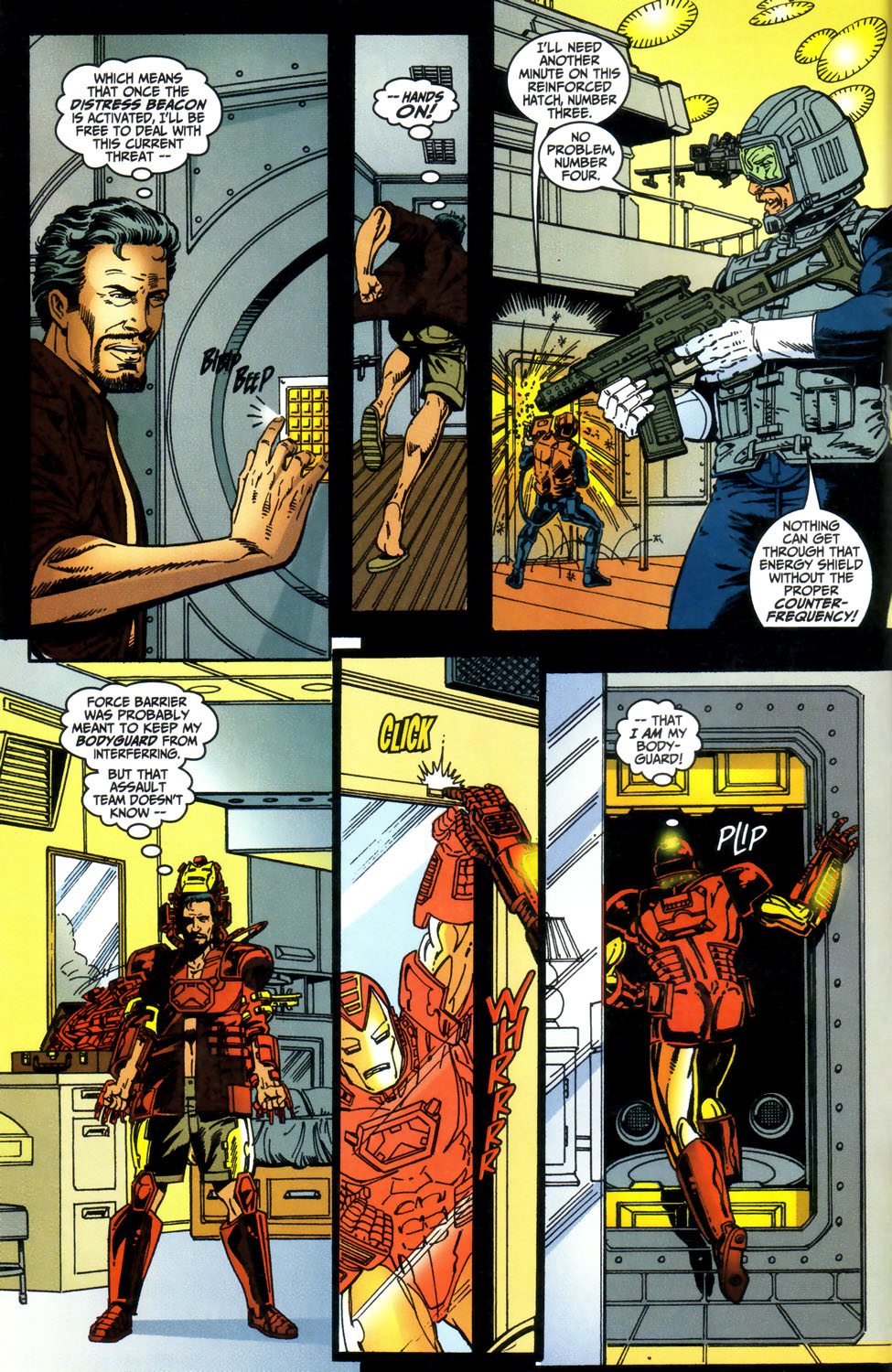 Read online Iron Man: Bad Blood comic -  Issue #1 - 6