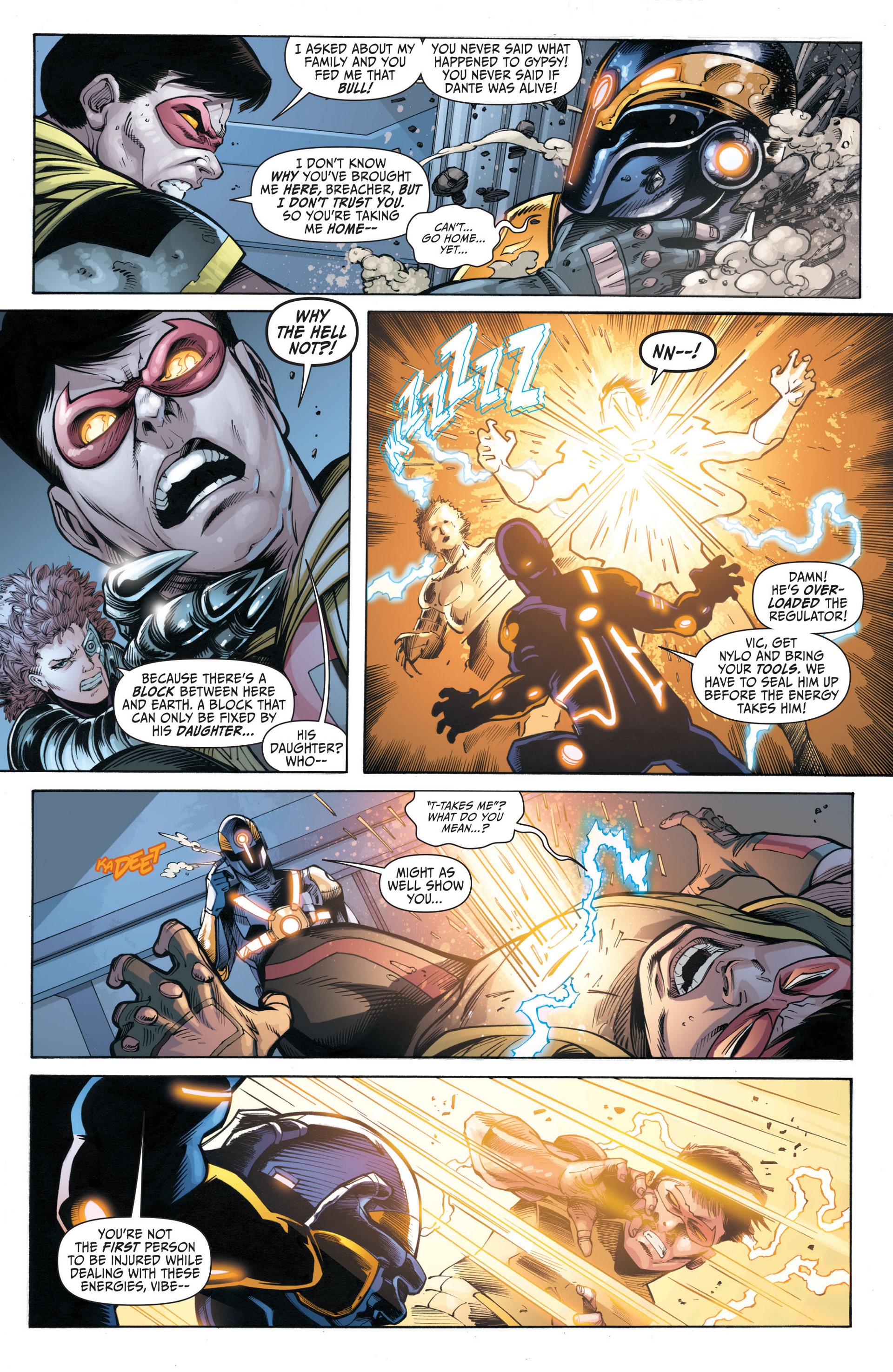 Read online Justice League of America's Vibe comic -  Issue #8 - 17