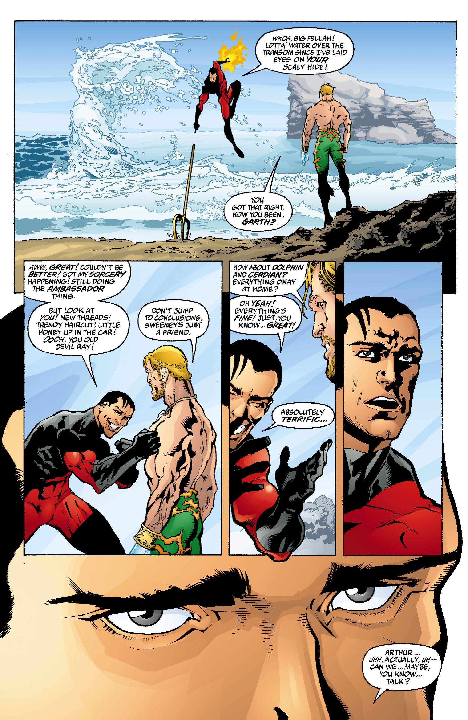 Read online Aquaman (2003) comic -  Issue #4 - 5