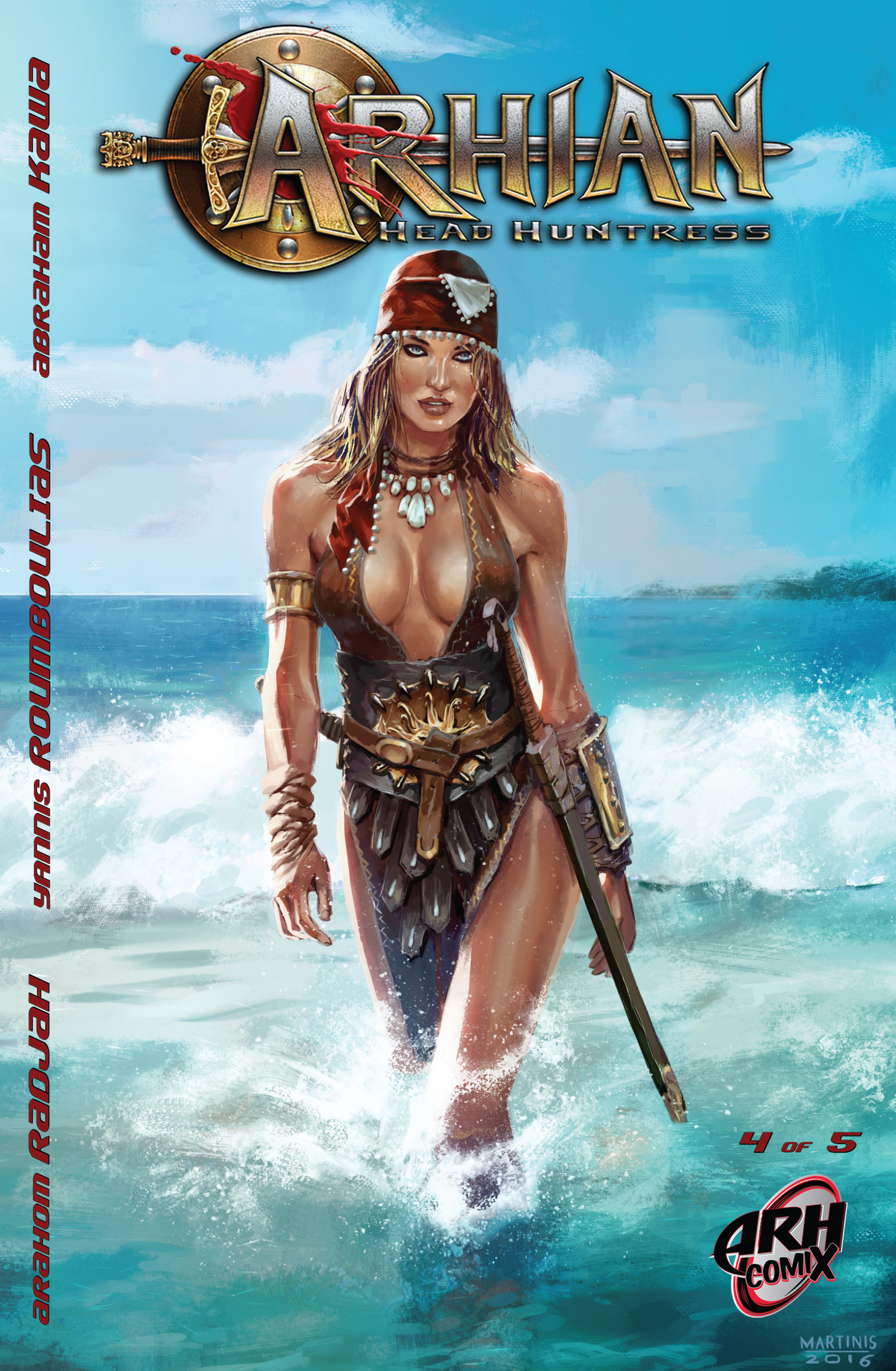 Read online Arhian: Head Huntress comic -  Issue #4 - 1