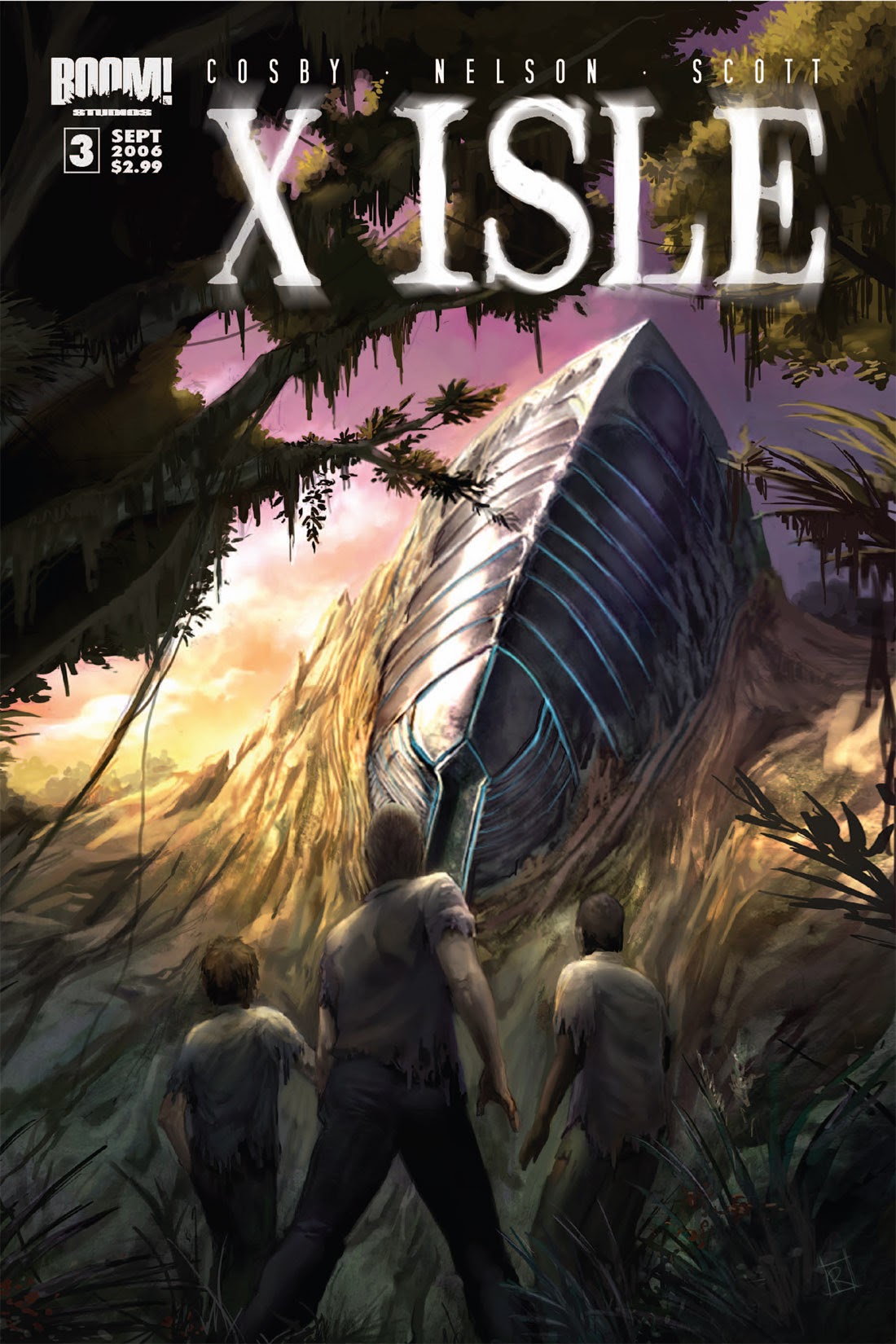 Read online X Isle comic -  Issue #3 - 1